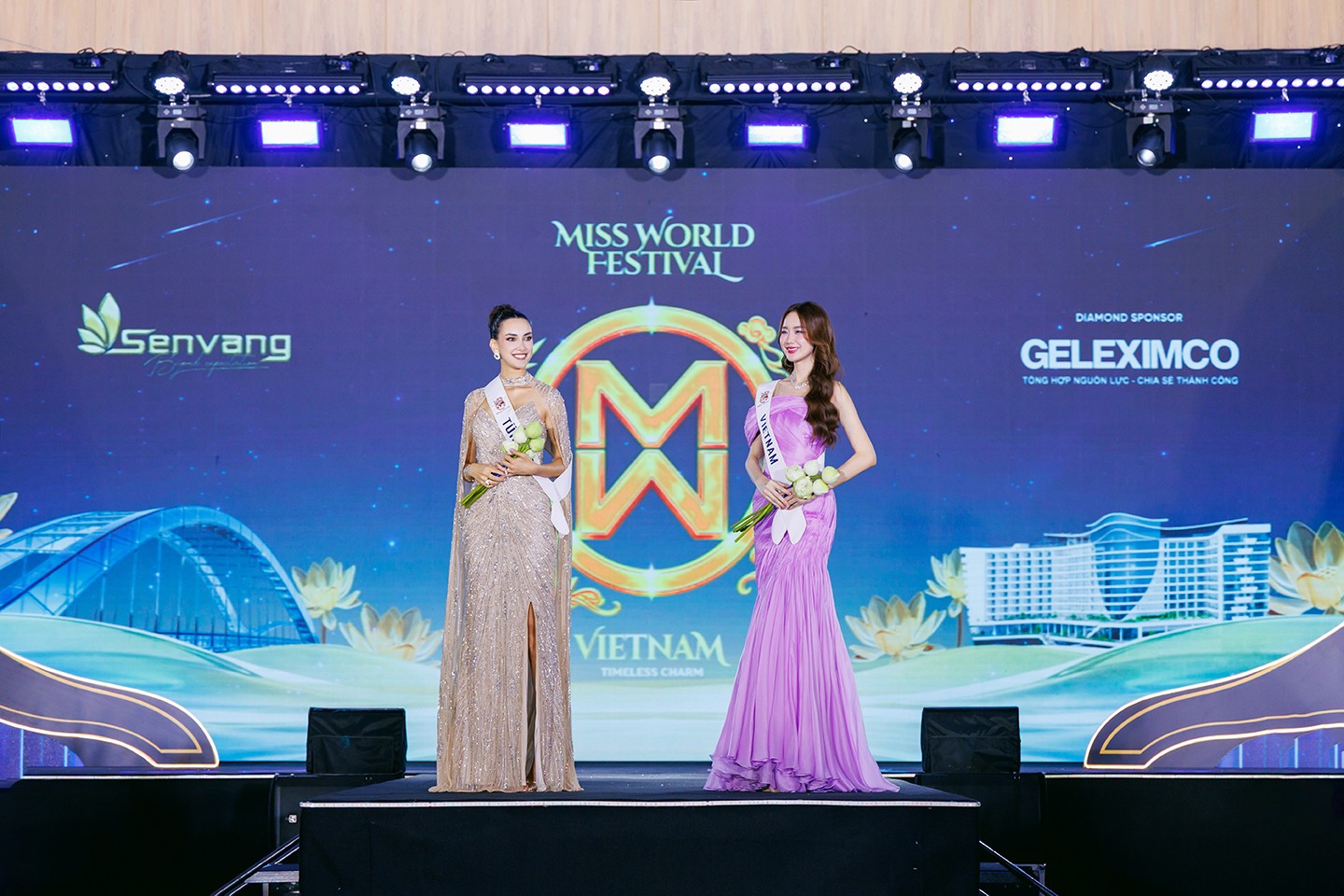 111 thí sinh 'Miss World 2026' nhận sash tại Hải Phòng