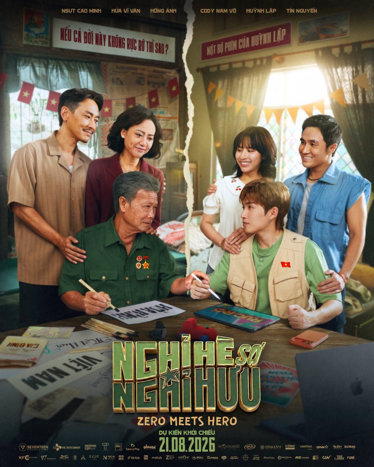 (Review) ‘Nghỉ hè sợ nghỉ hưu’: Câu chuyện dễ xem, thông điệp hòa bình chưa đủ tinh tế