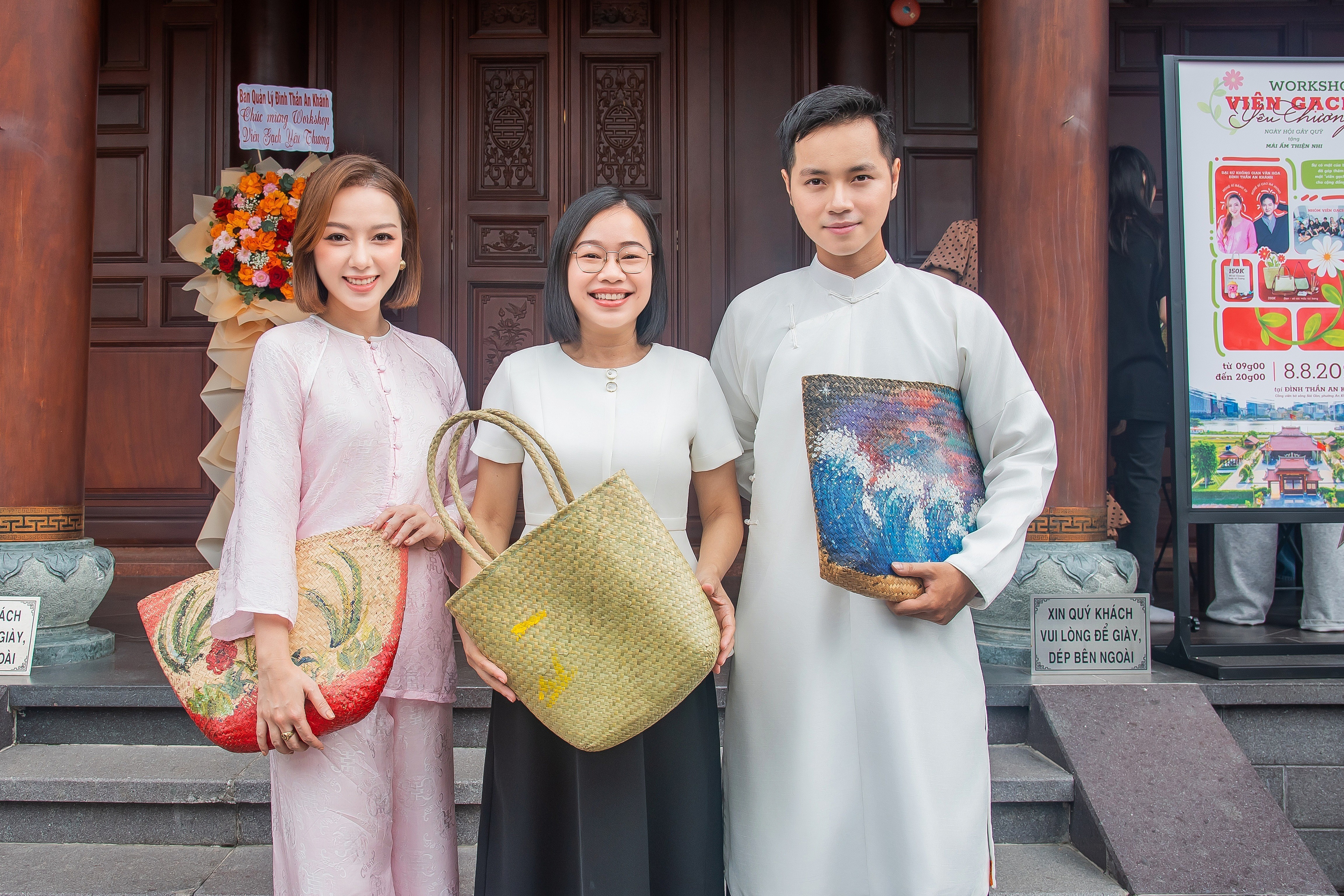 Băng Di, Cao Bá Hưng đồng hành cùng nhóm Viên Gạch lan tỏa giá trị văn hóa tại An Khánh