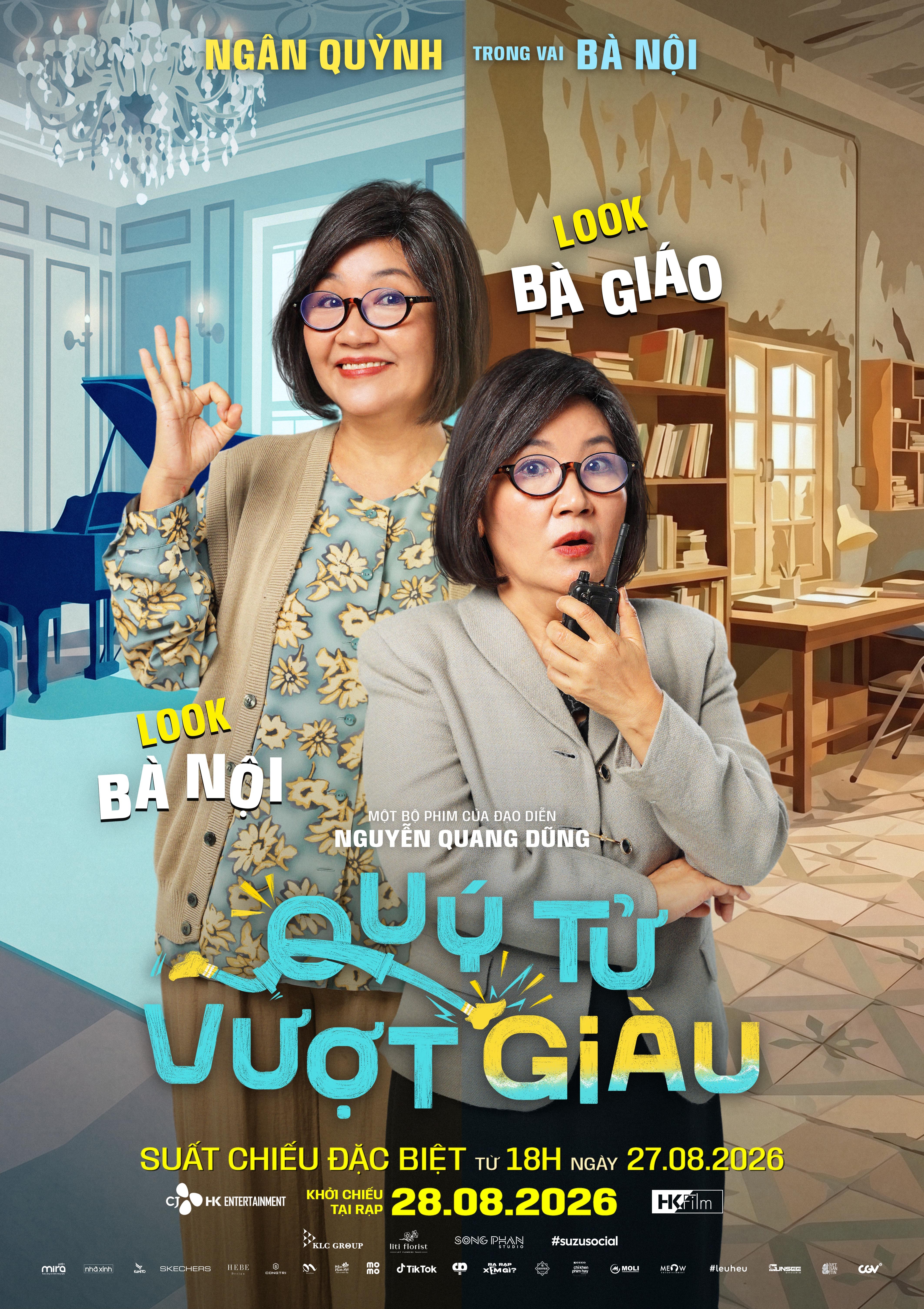 Hậu trường 3 thế hệ cùng nhau 'vượt giàu': Cuộc gặp gỡ của các thế hệ diễn viên từ gạo cội đến tươi mới trong 'Quý tử vượt giàu'