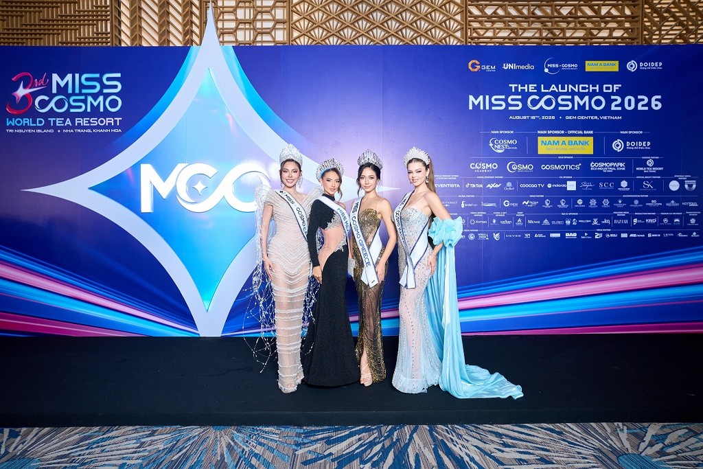 'Miss Cosmo 2026' công bố chủ đề 'Vietnam - Festination', mở ra hành trình lễ hội sắc đẹp kéo dài 23 ngày xuyên Việt Nam