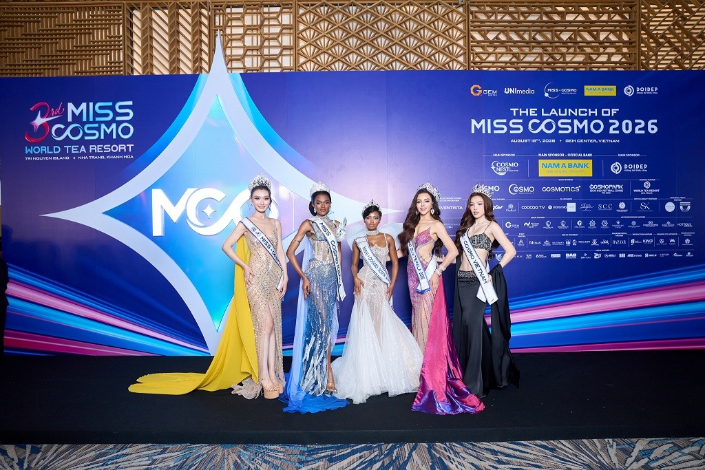 'Miss Cosmo 2026' công bố chủ đề 'Vietnam - Festination', mở ra hành trình lễ hội sắc đẹp kéo dài 23 ngày xuyên Việt Nam