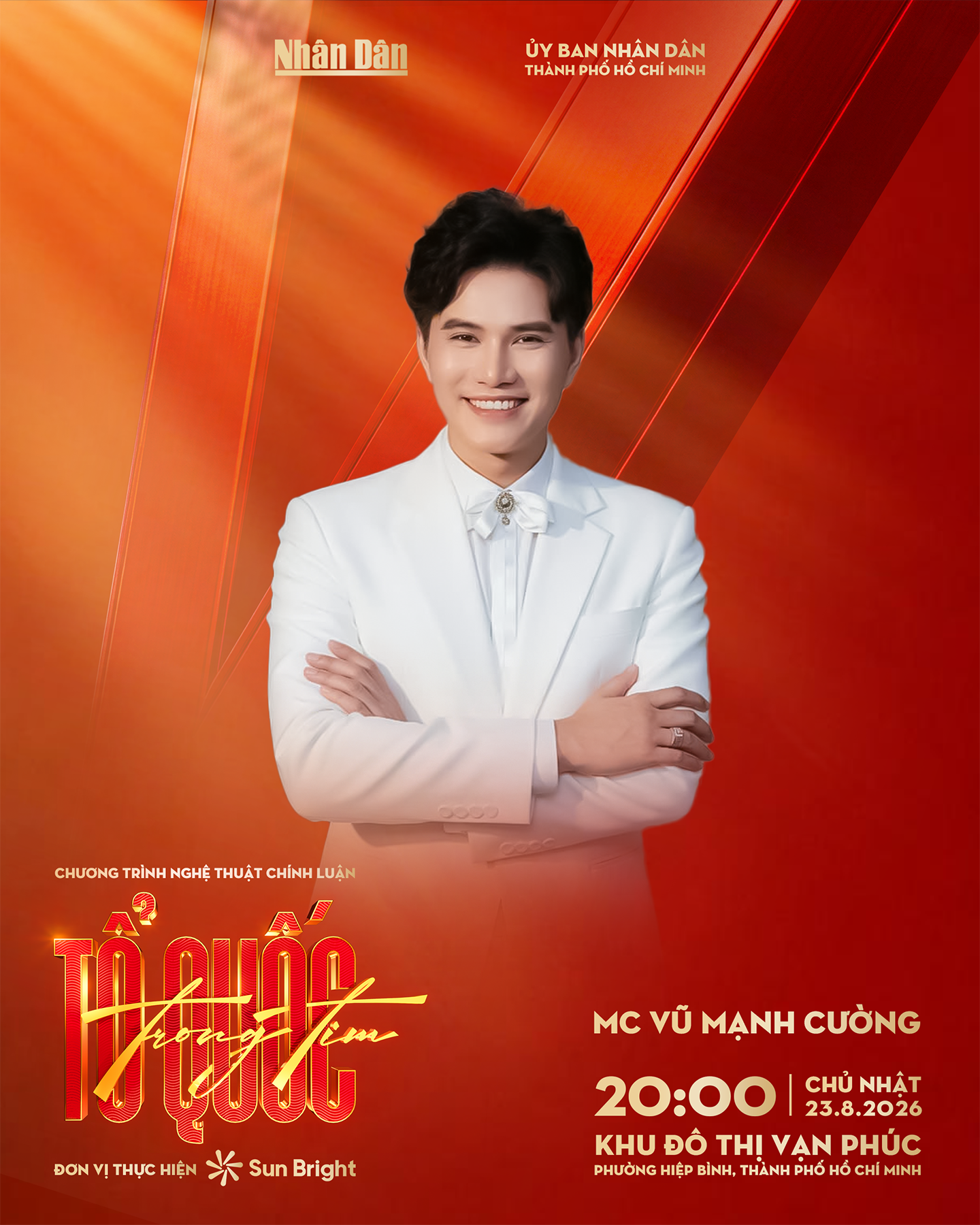 MC Vũ Mạnh Cường: Concert 'Tổ quốc trong tim' là dịp để nói lên hai tiếng cội nguồn!