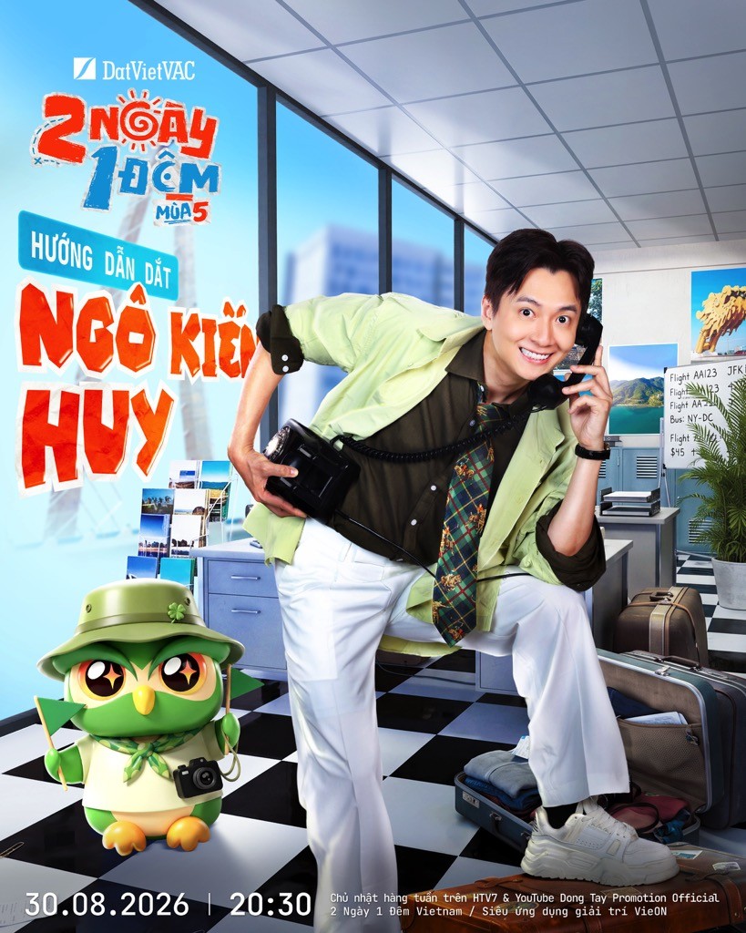 '2 ngày 1 đêm' mùa 5 mở công ty du lịch, chạm đến cột mốc 100 tập phát sóng