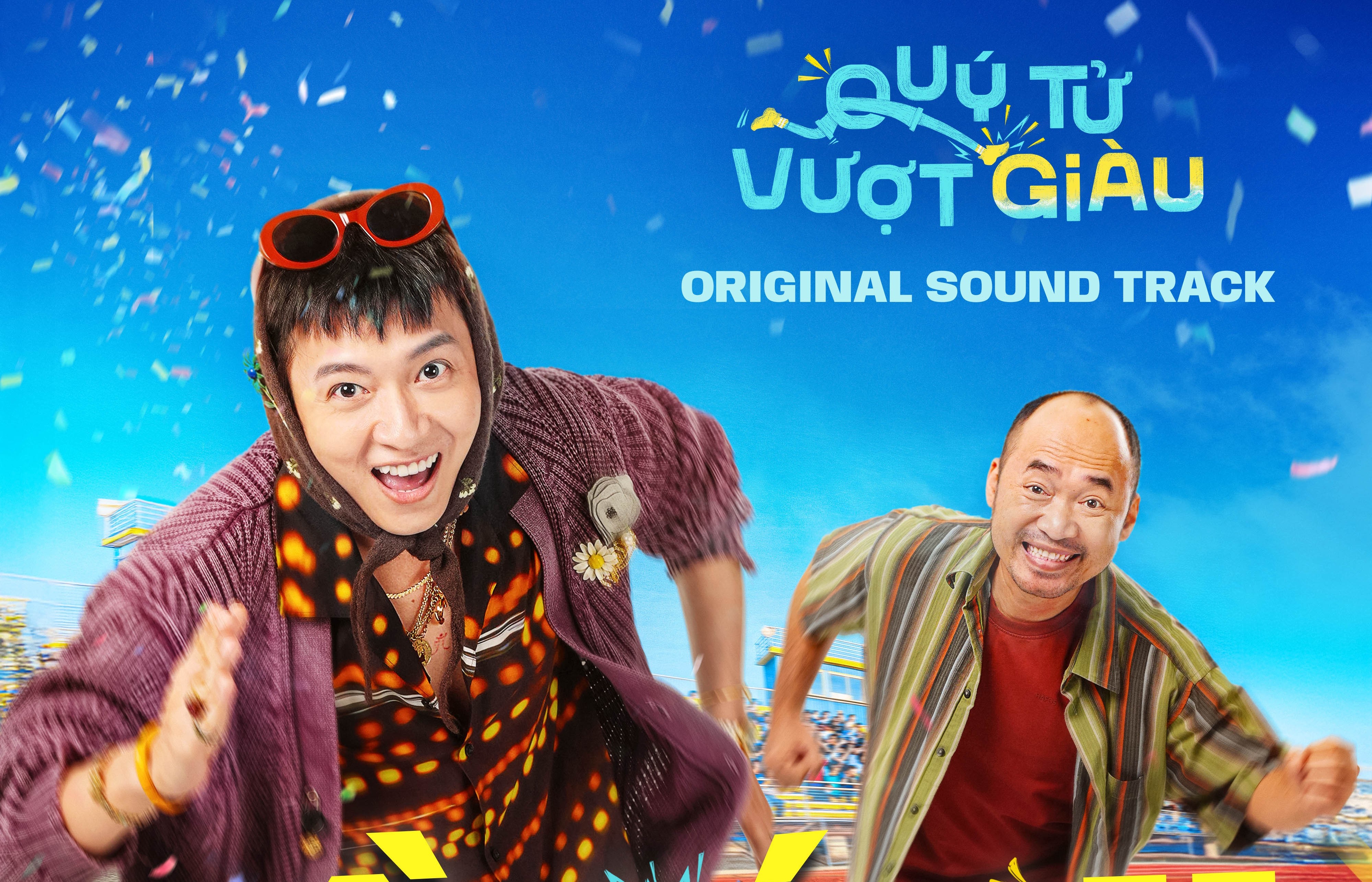 Trước thềm ra mắt phim, 'Quý tử vượt giàu' tung nhạc phim vui nhộn của Ngô Kiến Huy - Tiến Luật song ca, Chí Tâm sáng tác