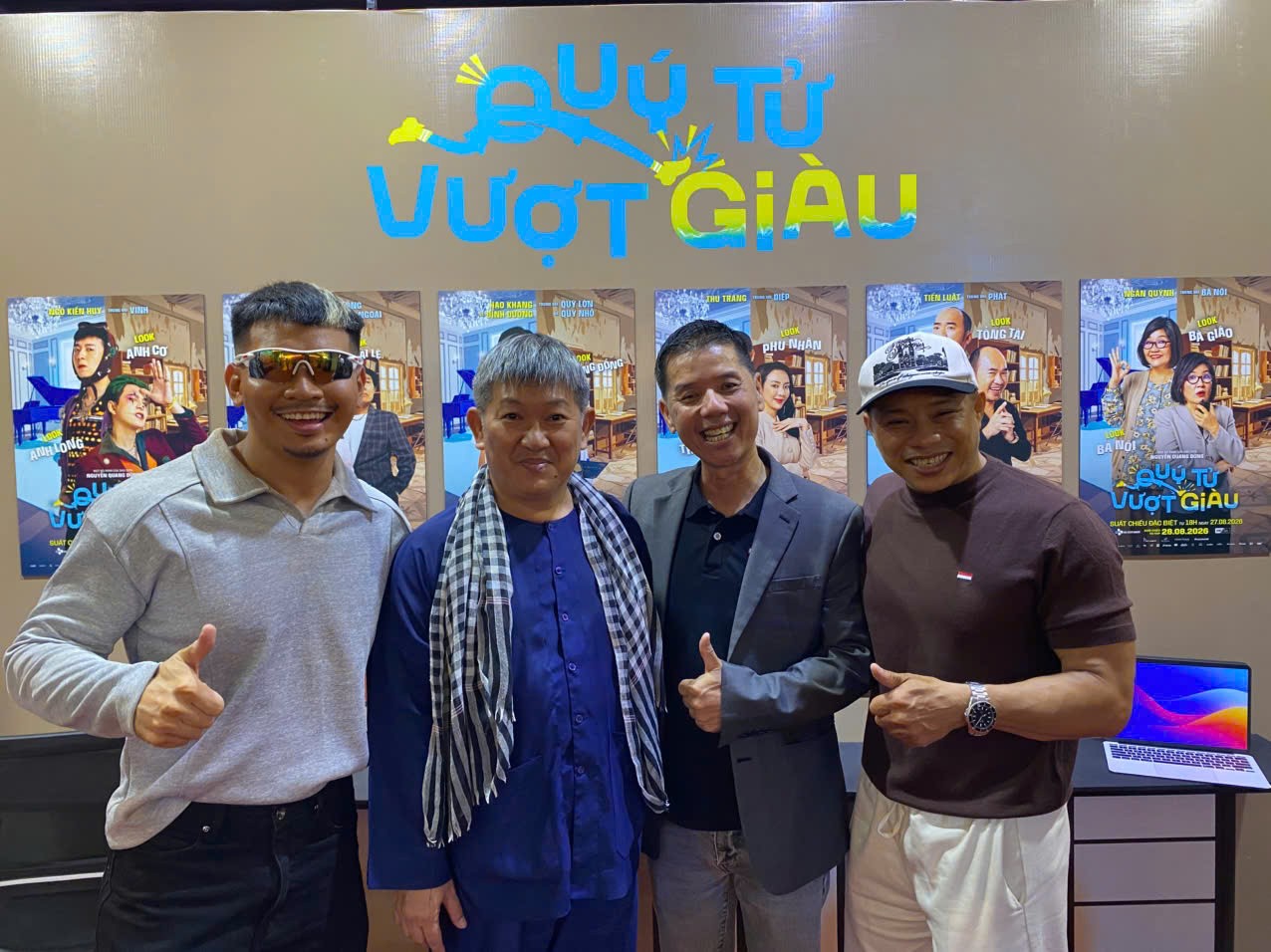 Đạo diễn Nguyễn Quang Dũng chia sẻ về áp lực làm phim 'remake', Thu Trang - Tiến Luật bồi hồi khi vào vai vợ chồng 'giả nghèo' ở 'Quý tử vượt giàu'
