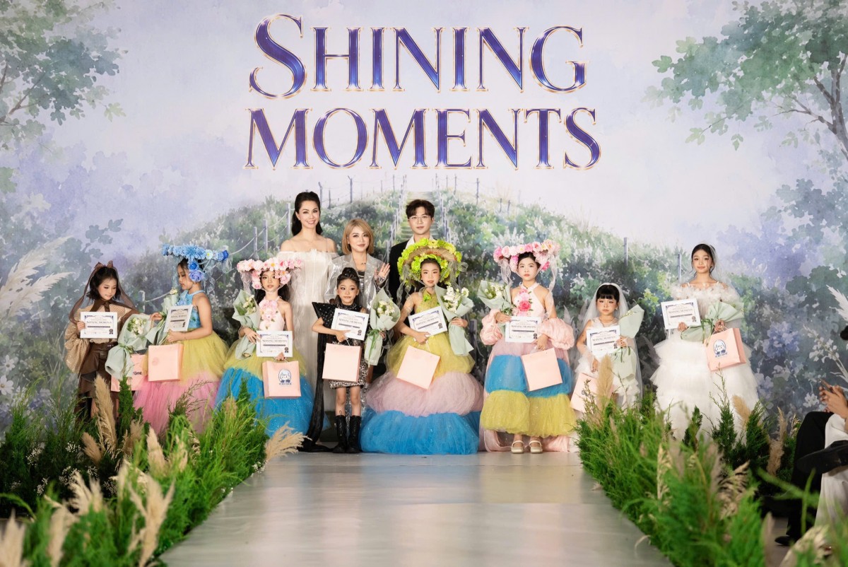 Diễn viên Cù Trà cùng hơn 200 mẫu nhí tỏa sáng tại Shining Moments 2026