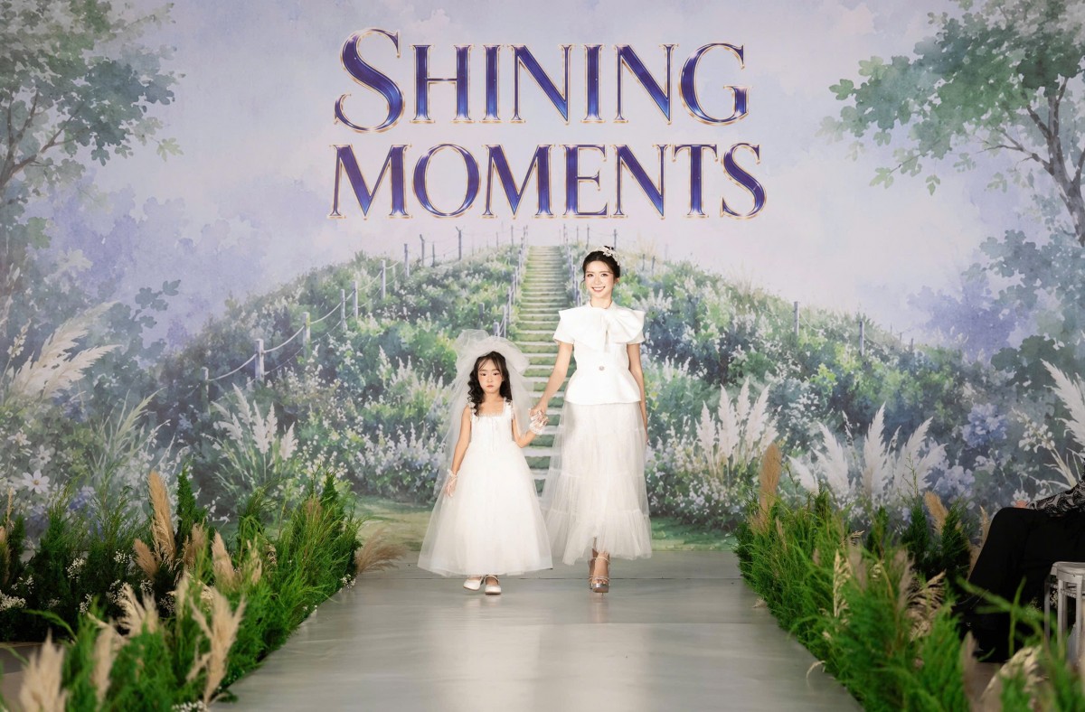 Diễn viên Cù Trà cùng hơn 200 mẫu nhí tỏa sáng tại Shining Moments 2026