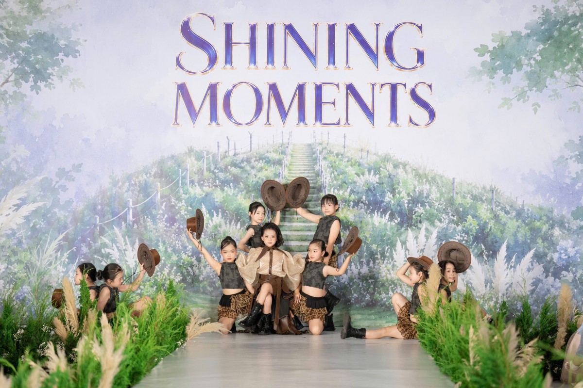 Diễn viên Cù Trà cùng hơn 200 mẫu nhí tỏa sáng tại Shining Moments 2026