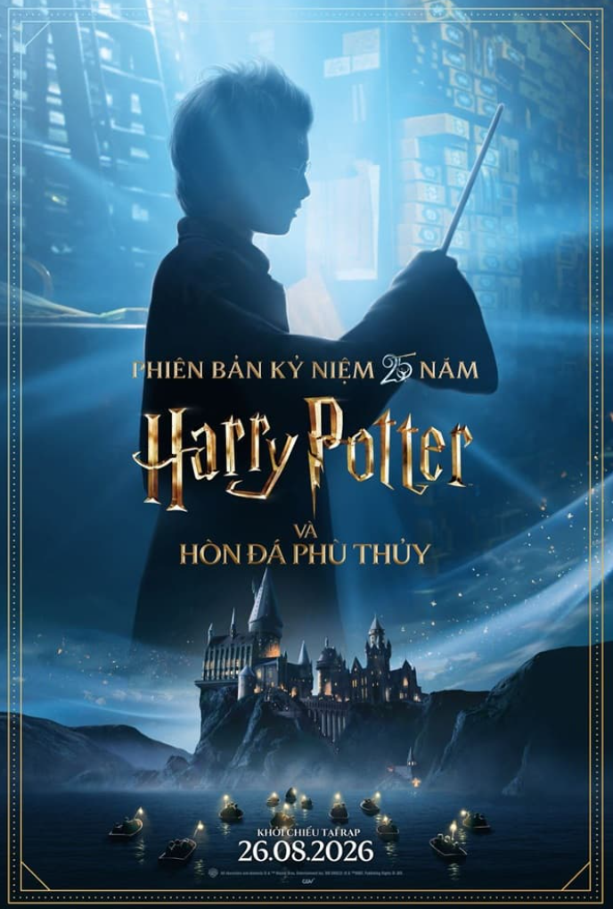 'Harry Potter' trở lại rạp Việt sau 25 năm, sức hút vẫn chưa hạ nhiệt
