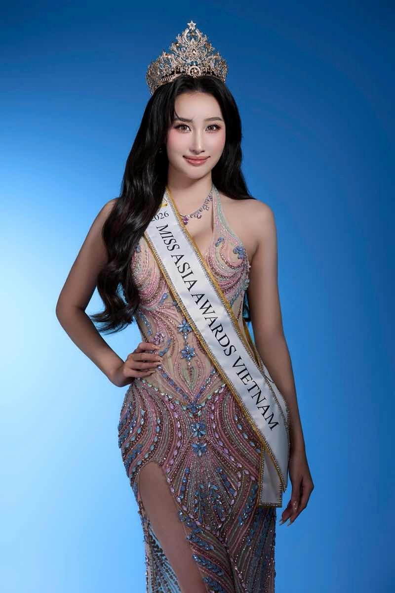 Người đẹp Nguyễn Ngô Nhật Hạ đại diện Việt Nam tham dự 'Miss Asia Awards 2026' tại Hàn Quốc