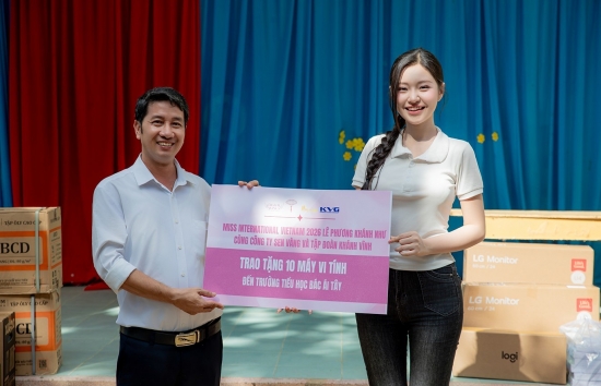 Á hậu Lê Phương Khánh Như khởi động dự án cộng đồng thi 'Miss International 2026'