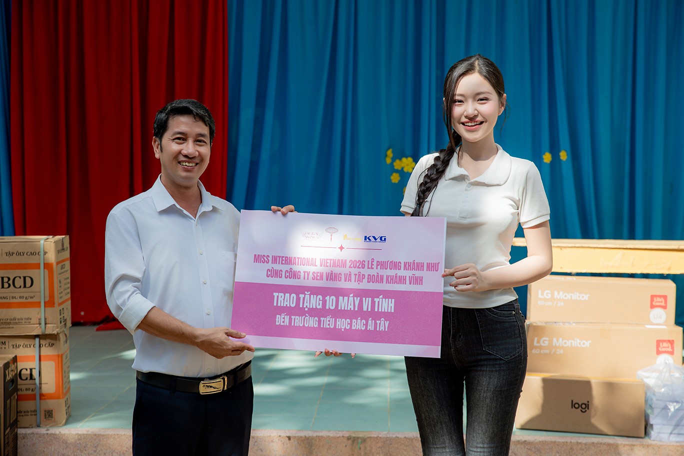 Á hậu Lê Phương Khánh Như khởi động dự án cộng đồng thi 'Miss International 2026'