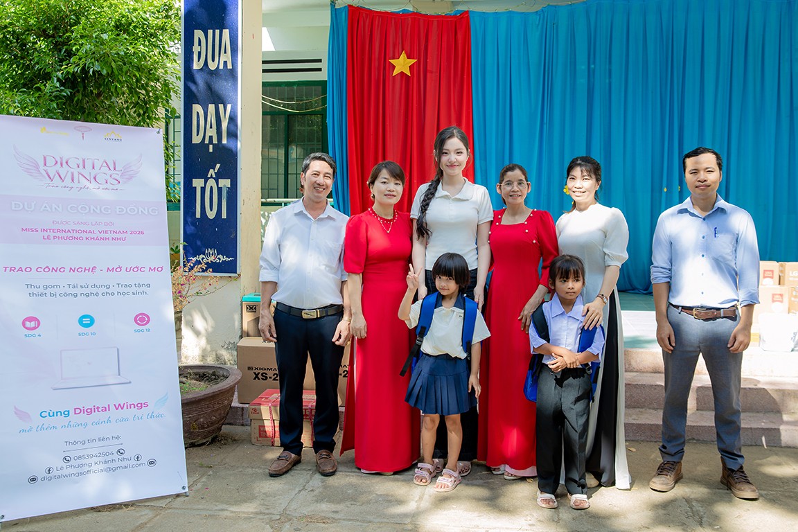 Á hậu Lê Phương Khánh Như khởi động dự án cộng đồng thi 'Miss International 2026'
