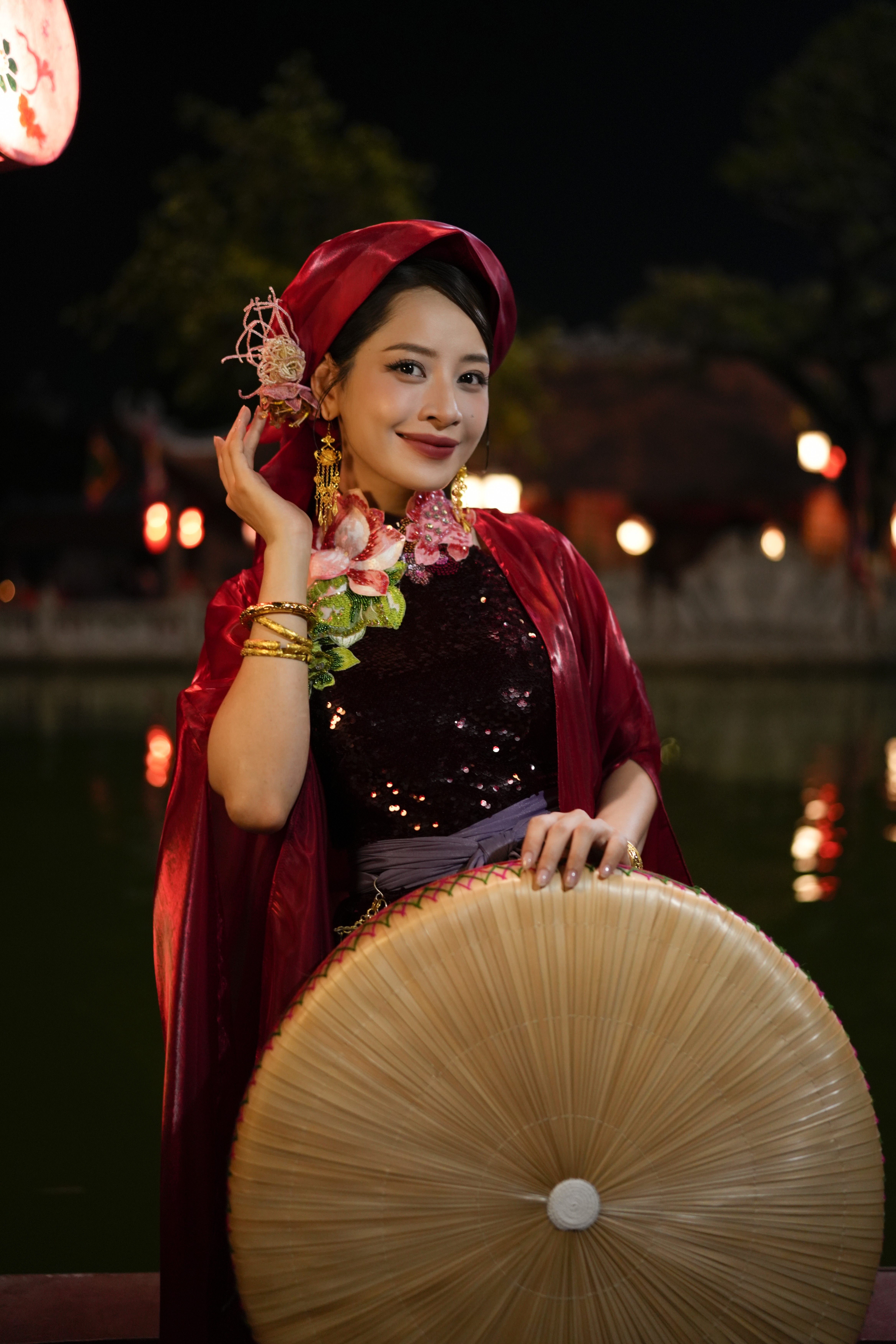 Chi Pu vào vai liền chị hát quan họ trong phim điện ảnh 'Chị chị em em 3'