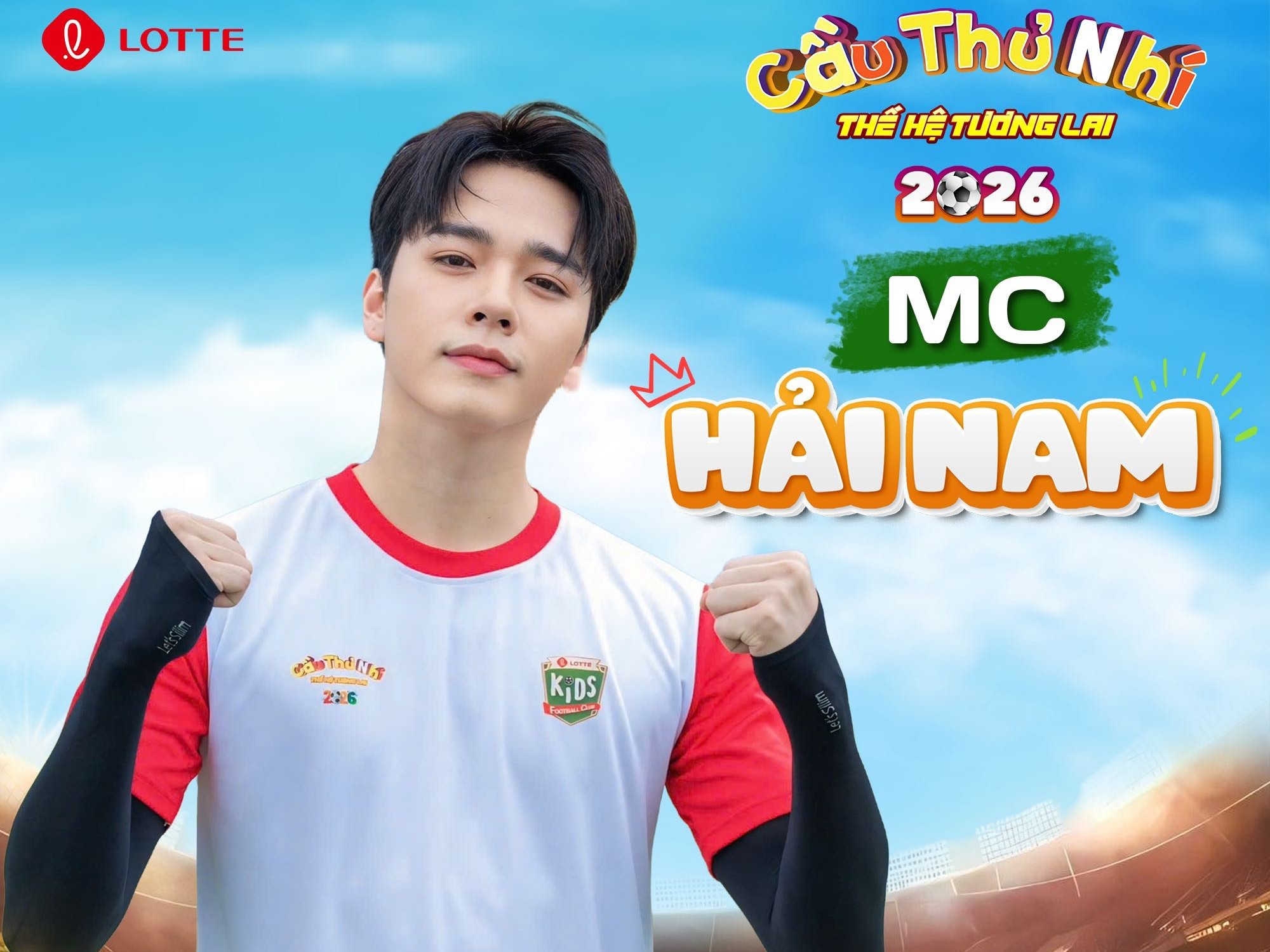 Hải Nam nhận vai trò mới sau 'Anh trai 'Say Hi', đồng hành cùng HLV Hồng Sơn tại 'Cầu thủ nhí 2026'