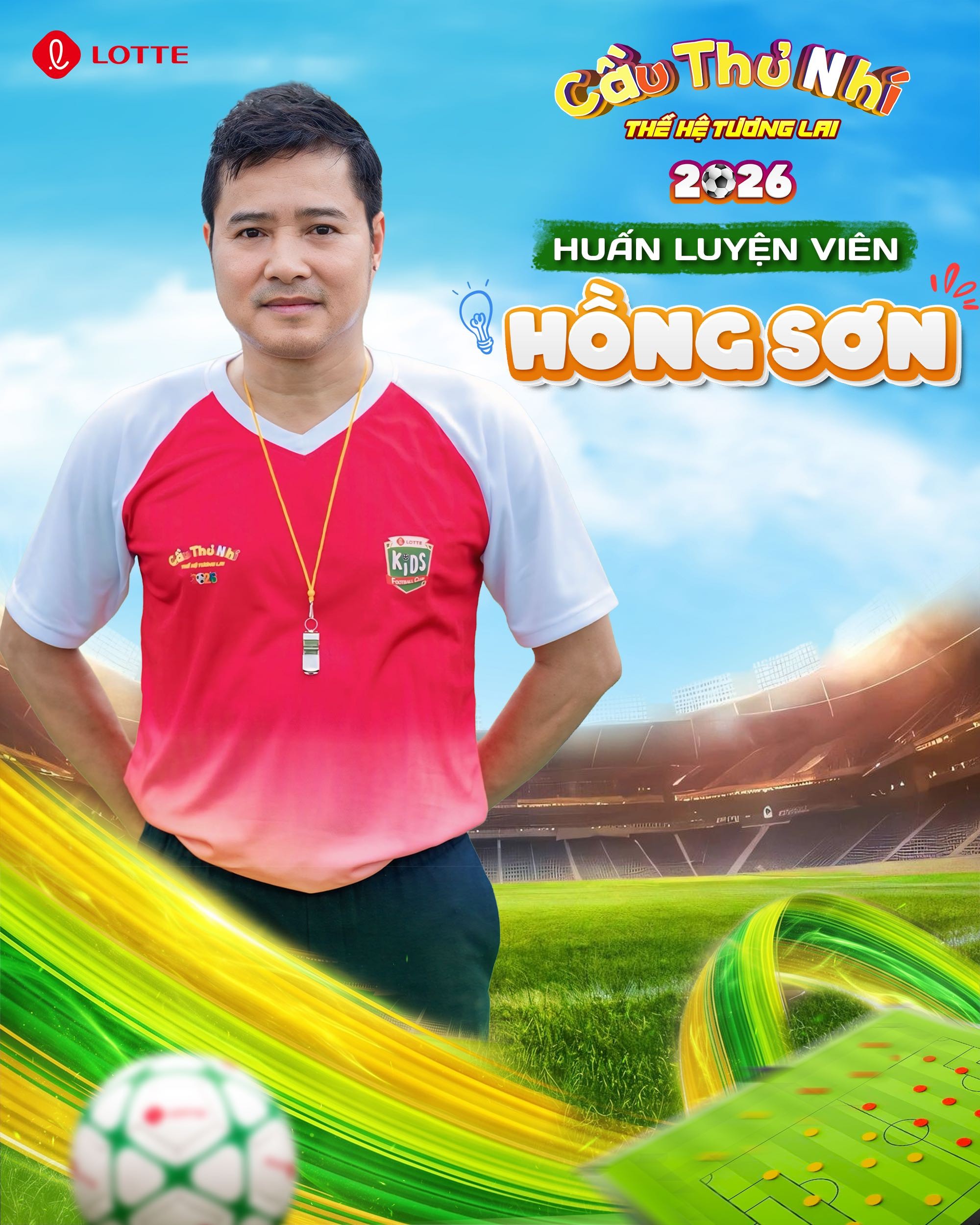 Hải Nam nhận vai trò mới sau 'Anh trai 'Say Hi', đồng hành cùng HLV Hồng Sơn tại 'Cầu thủ nhí 2026'