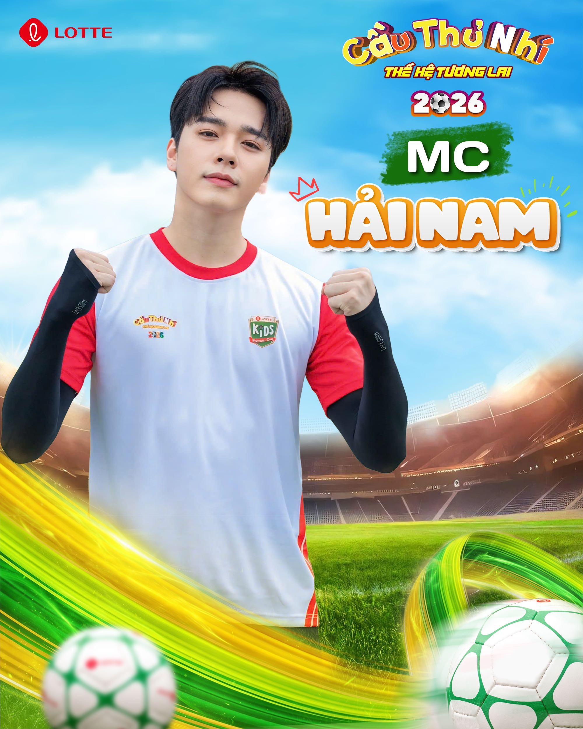 Hải Nam nhận vai trò mới sau 'Anh trai 'Say Hi', đồng hành cùng HLV Hồng Sơn tại 'Cầu thủ nhí 2026'