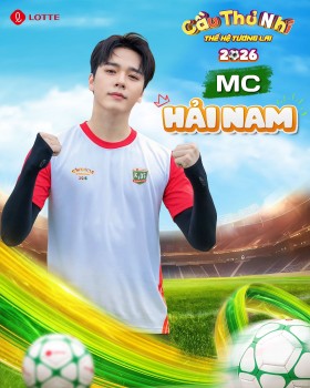 Hải Nam nhận vai trò mới sau 'Anh trai 'Say Hi', đồng hành cùng HLV Hồng Sơn tại 'Cầu thủ nhí 2026'