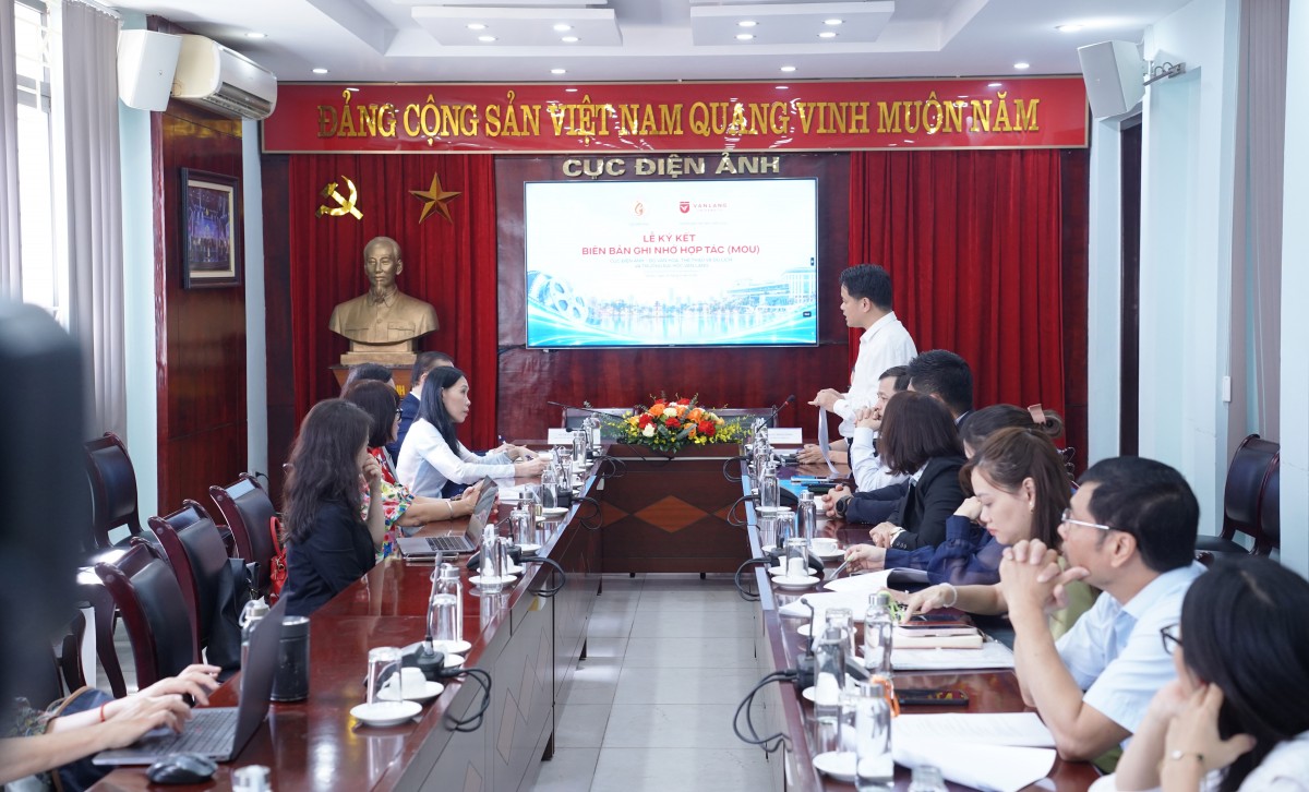 Cục Điện ảnh và Đại học Văn Lang hợp tác đào tạo nhân lực cho điện ảnh Việt Nam