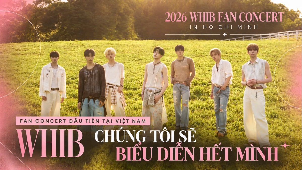WHIB trước fan concert đầu tiên tại Việt Nam: 'Chúng tôi sẽ biểu diễn hết mình'