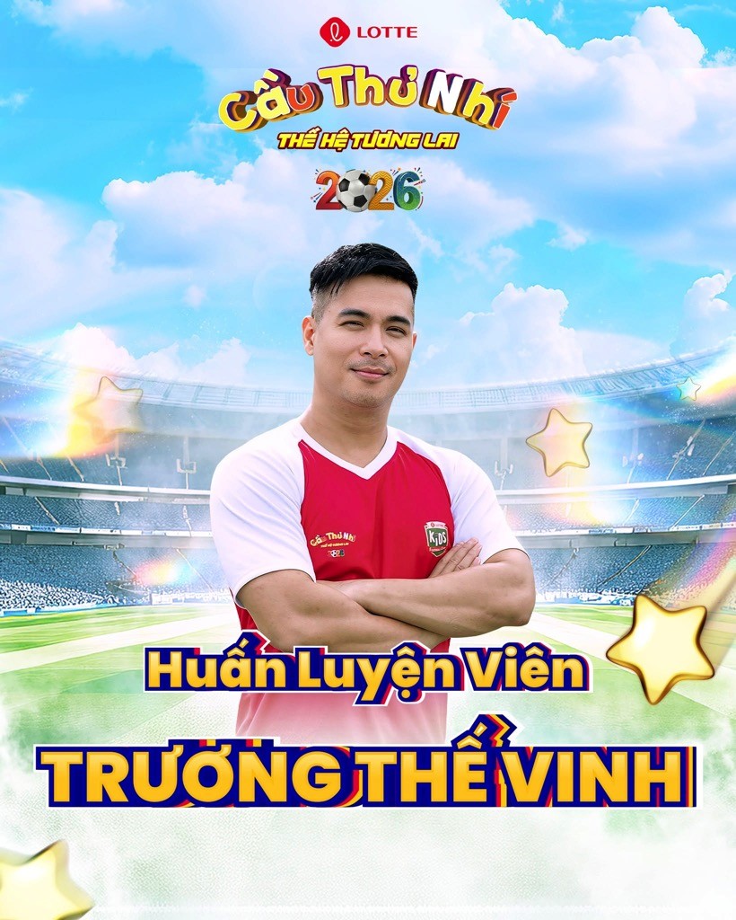 Gin Tuấn Kiệt, Trương Thế Vinh và Bùi Tấn Trường cùng trở lại 'Cầu thủ nhí 2026', đảm nhận nhiệm vụ đặc biệt với Top 32