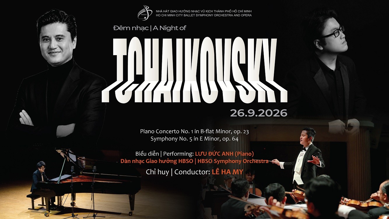 Nghệ sĩ piano Lưu Đức Anh trở lại 'Đêm nhạc Tchaikovsky'