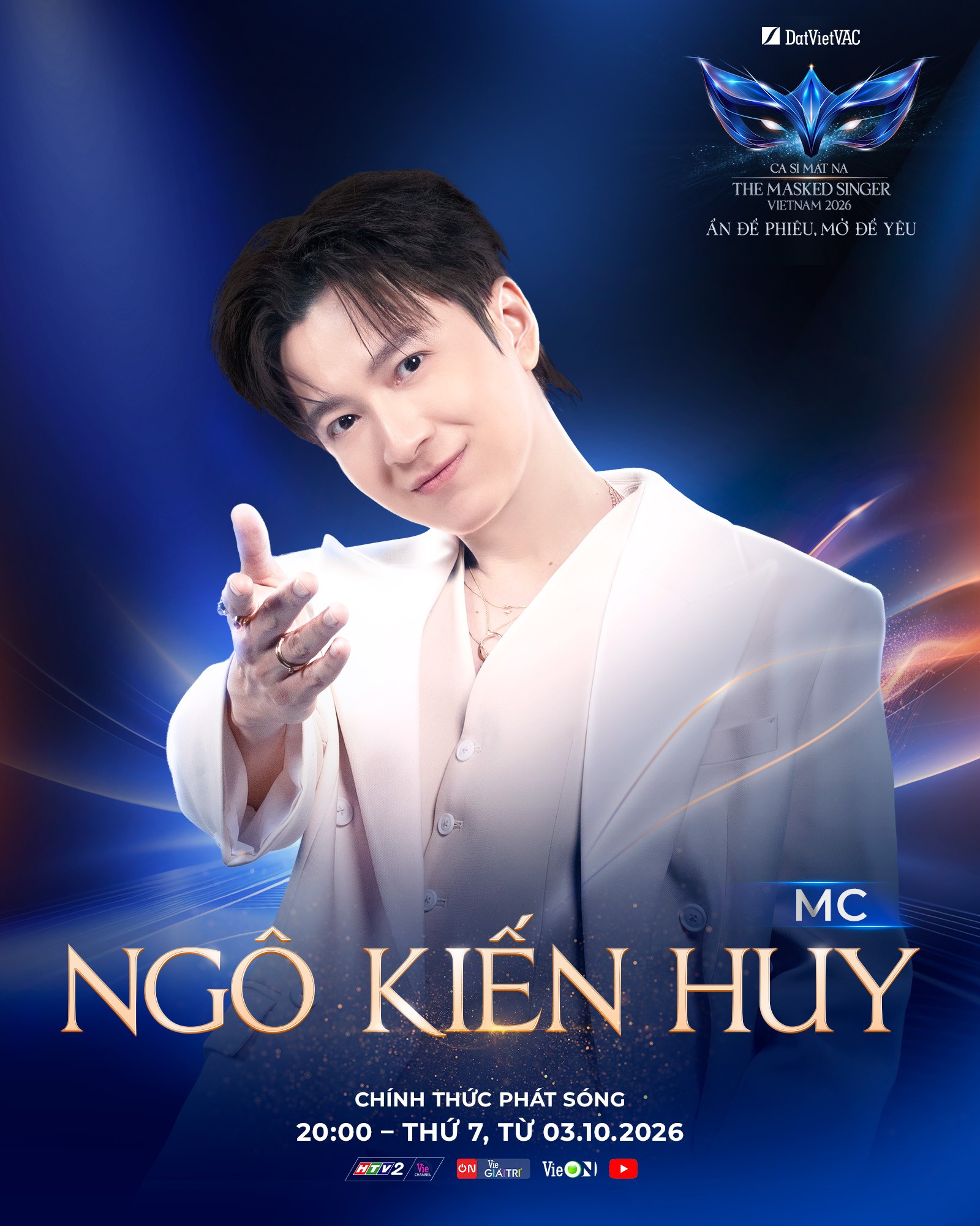 'Ấn để phiêu, mở để yêu', 'Ca sĩ mặt nạ - The Masked Singer 2026' trở lại với diện mạo mới
