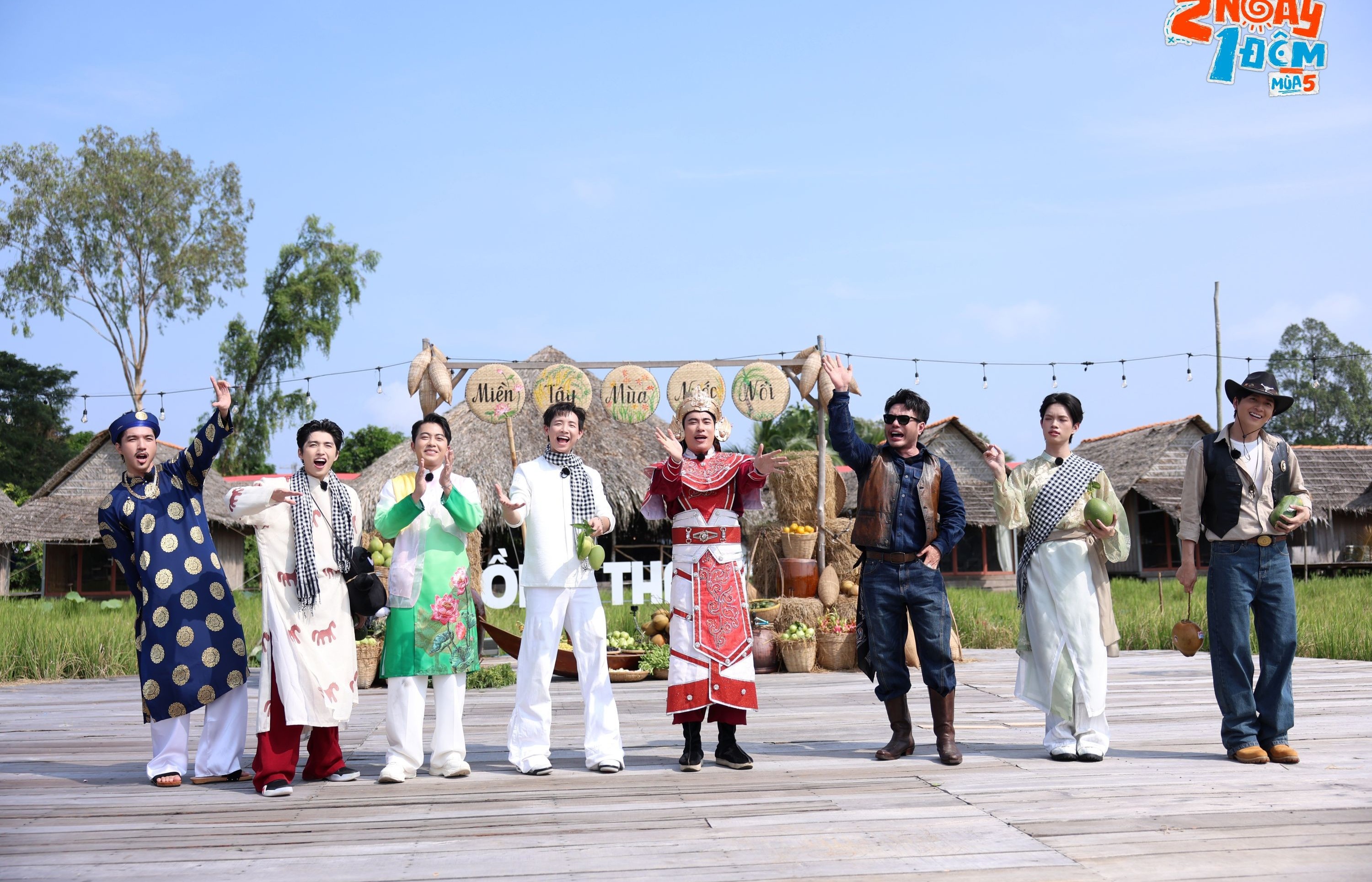 Cody Nam Võ, CongB, Pháp Kiều trở thành khách Vip tour miền Tây của '2 ngày 1 đêm'