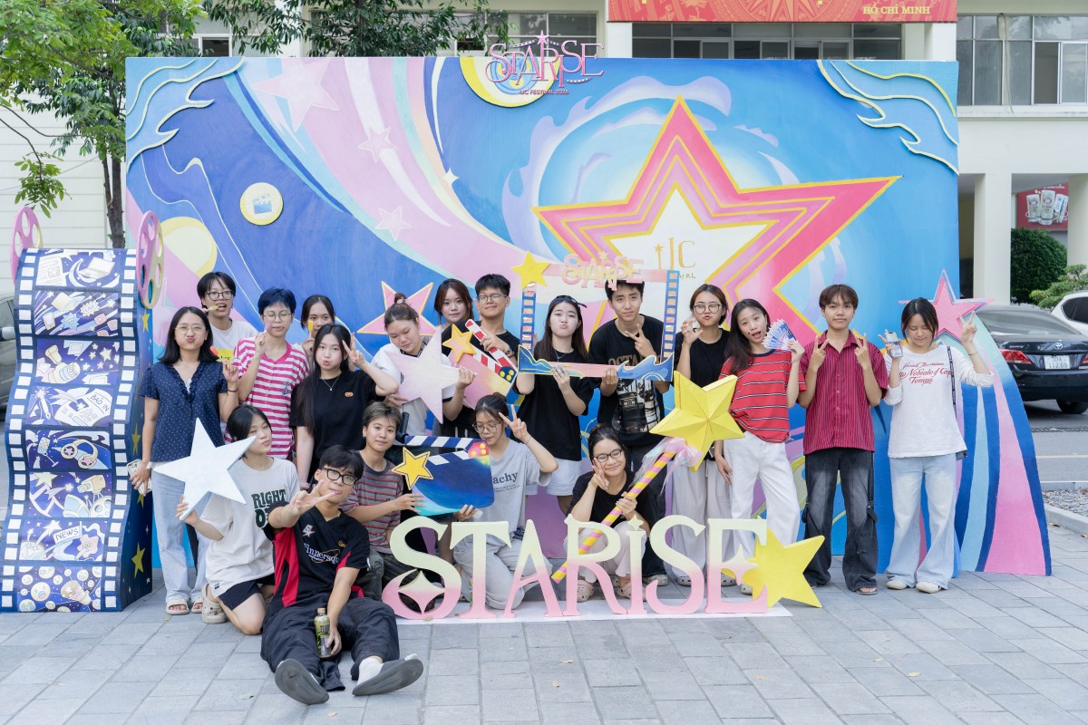 Khám phá tọa độ ‘sống ảo’ của sinh viên trường Báo tại IJC Festival 2026: Starise