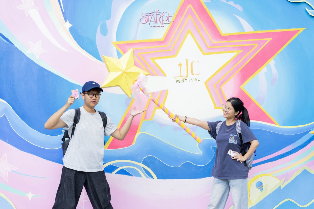 Khám phá tọa độ ‘sống ảo’ của sinh viên trường Báo tại IJC Festival 2026: Starise