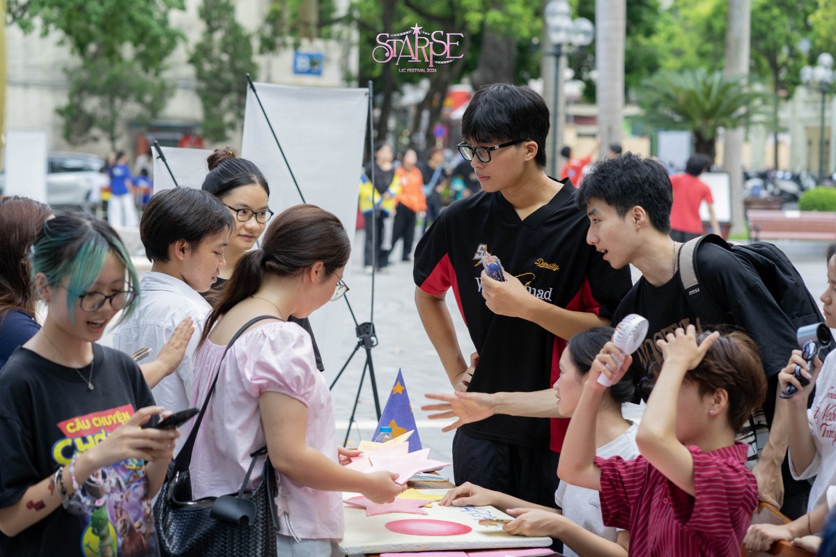Khám phá tọa độ ‘sống ảo’ của sinh viên trường Báo tại IJC Festival 2026: Starise