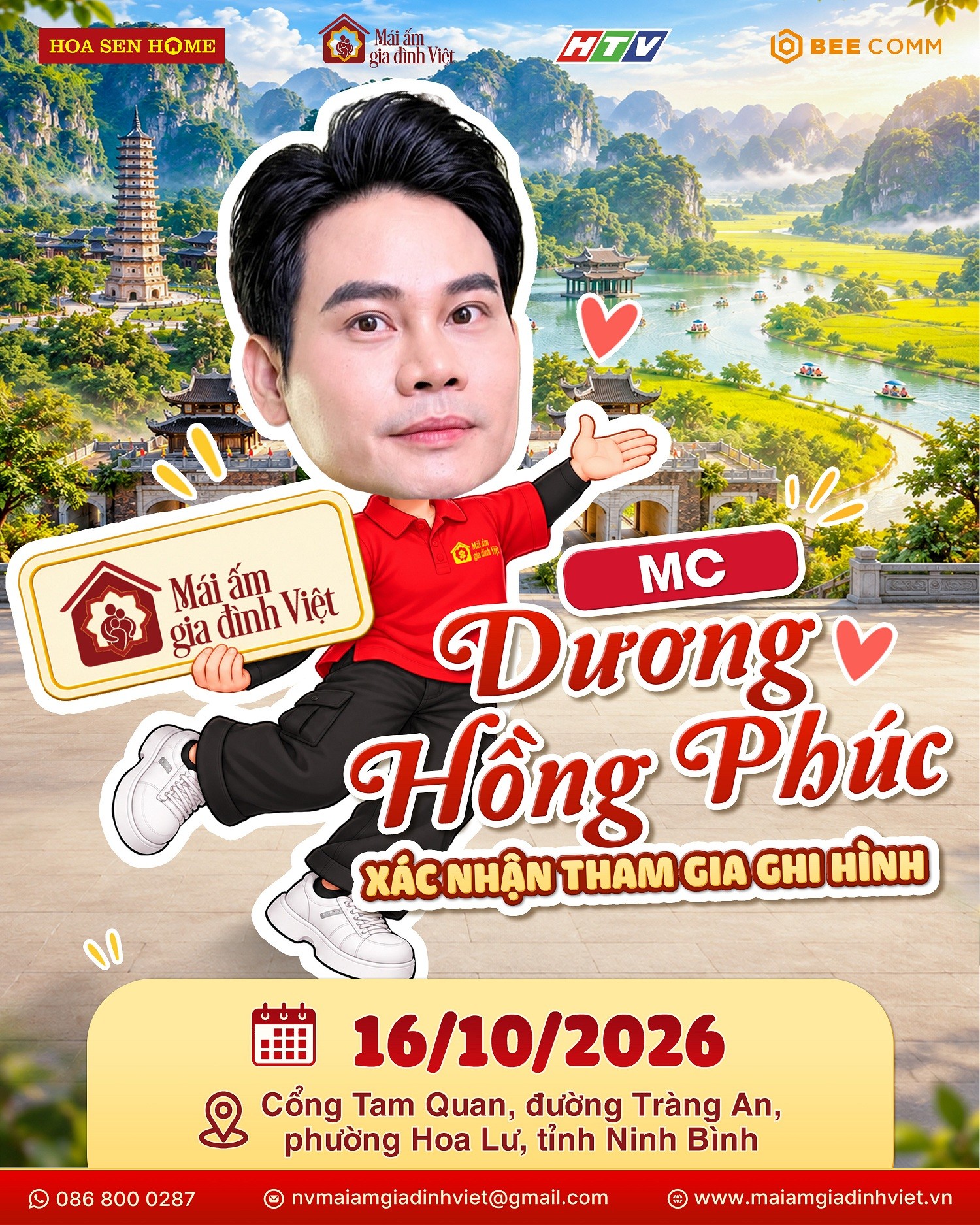Dàn nghệ sĩ hội ngộ 'Mái ấm gia đình Việt' tại Ninh Bình, đồng hành cùng trẻ em khó khăn