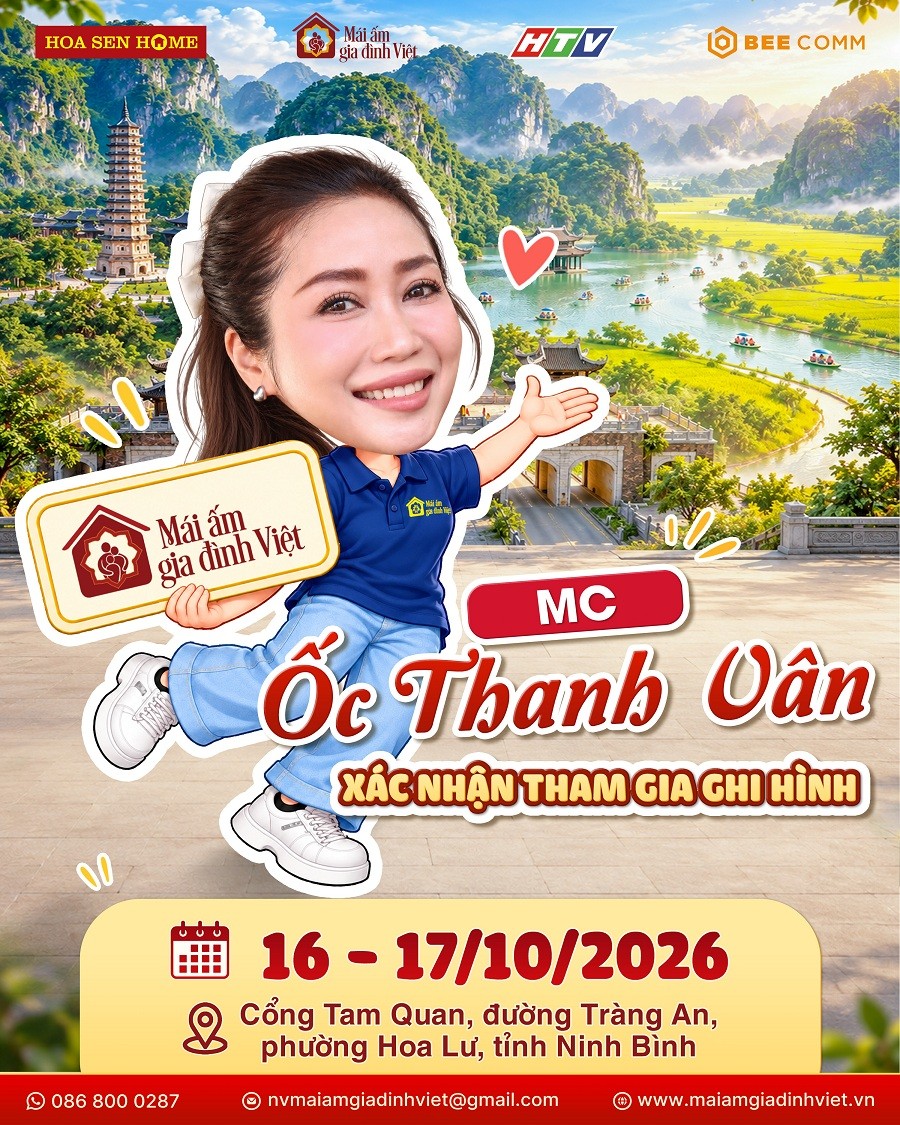 Dàn nghệ sĩ hội ngộ 'Mái ấm gia đình Việt' tại Ninh Bình, đồng hành cùng trẻ em khó khăn