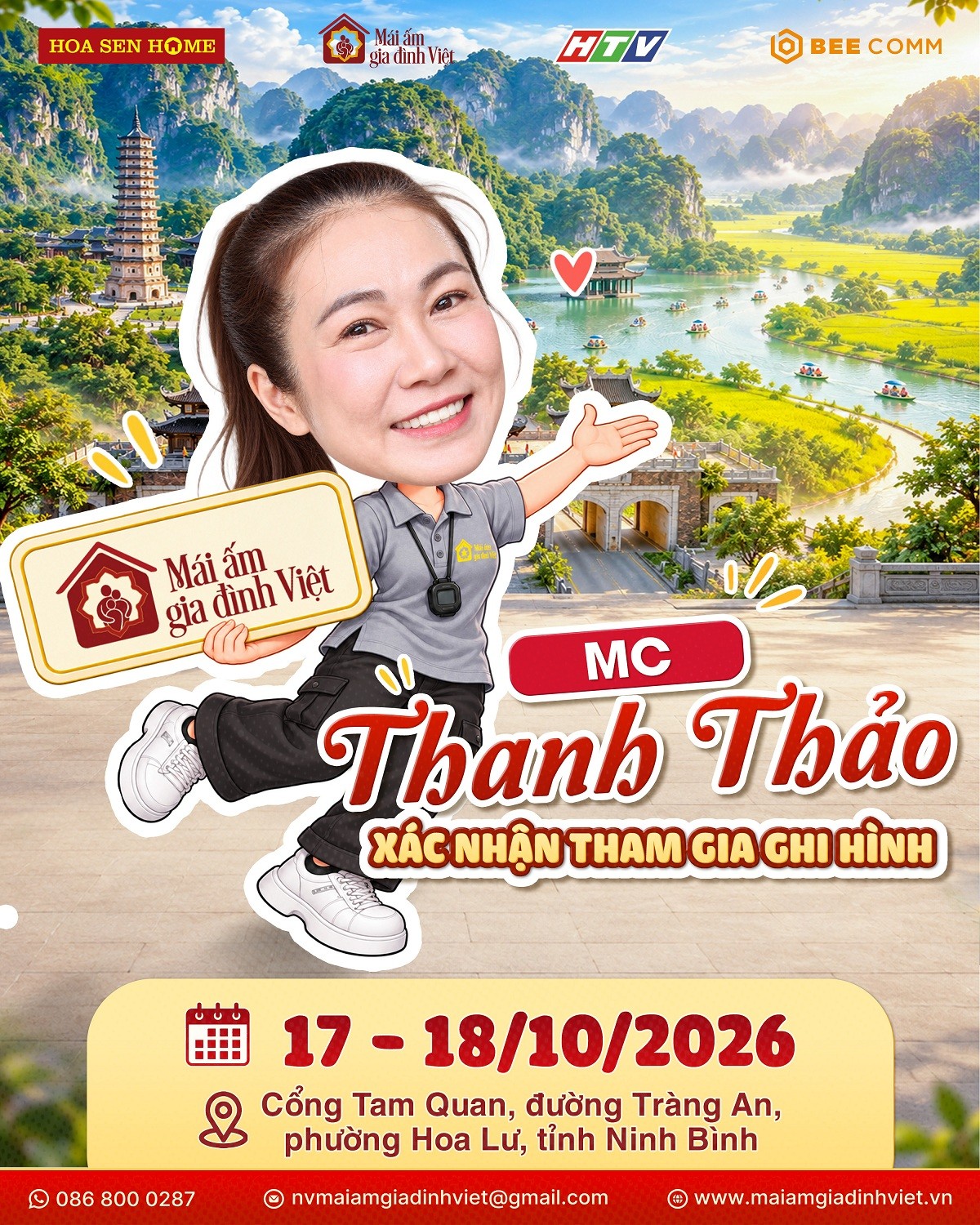 Dàn nghệ sĩ hội ngộ 'Mái ấm gia đình Việt' tại Ninh Bình, đồng hành cùng trẻ em khó khăn