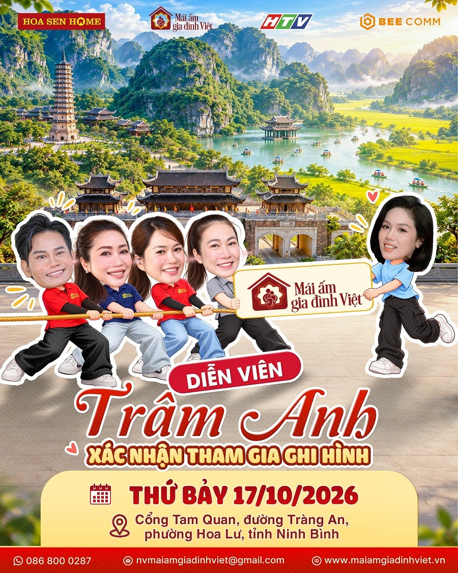 Dàn nghệ sĩ hội ngộ 'Mái ấm gia đình Việt' tại Ninh Bình, đồng hành cùng trẻ em khó khăn