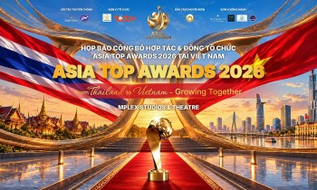 Giải thưởng quốc tế Asia Top Awards sẽ được tổ chức tại Việt Nam vào tháng 12