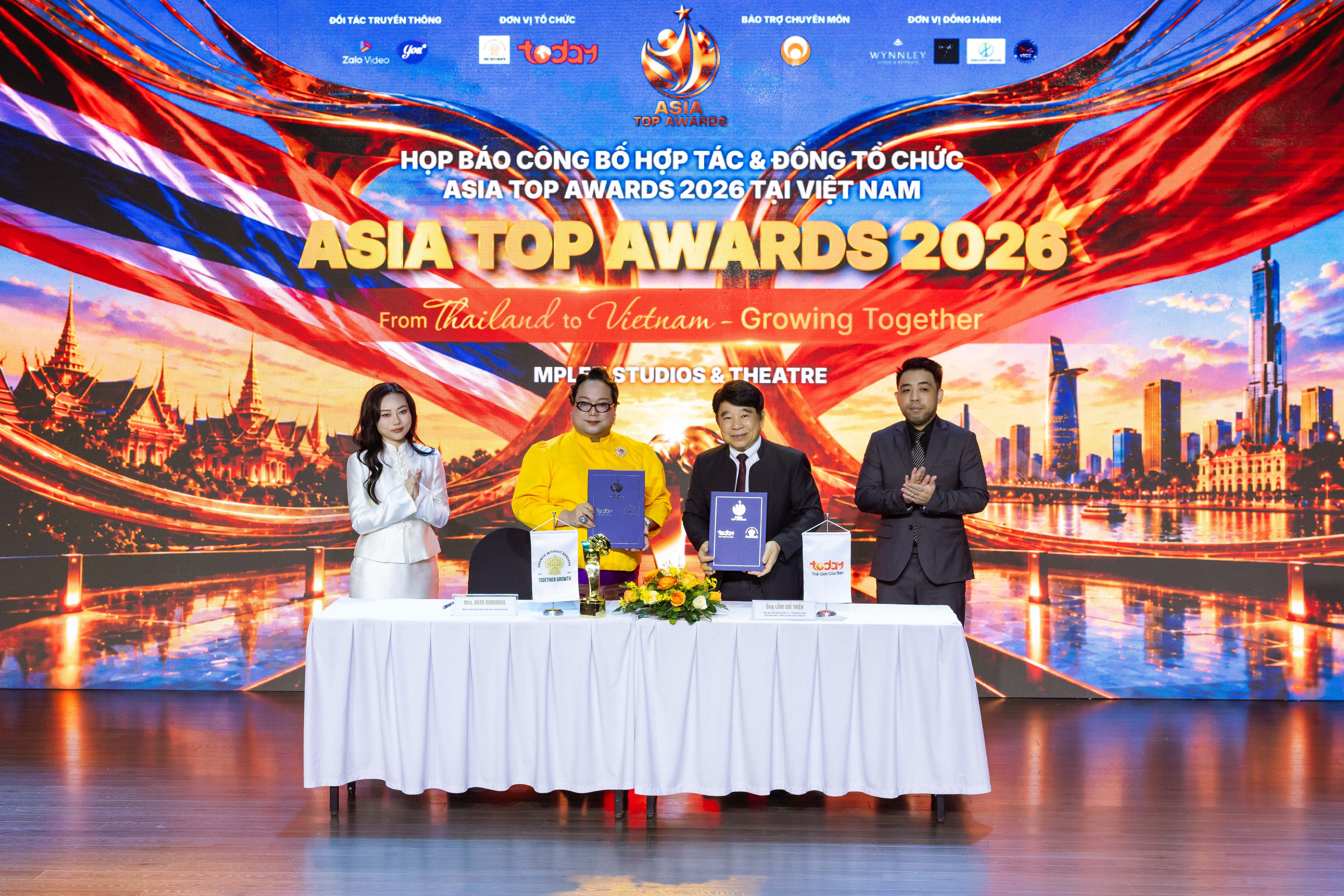 Asia Top Awards 2026 công bố 35 giải thưởng về văn hóa, nghệ thuật, giải trí... và 7 hạng mục khối doanh nghiệp