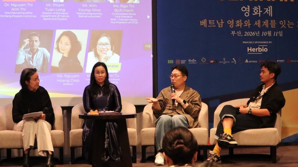 VFDA kết nối điện ảnh Việt Nam với quốc tế tại Liên hoan phim Quốc tế Busan 2026