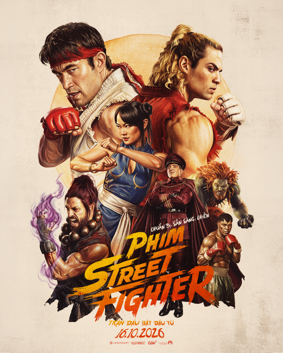 Ma Dong Seok gia nhập vũ trụ 'Street fighter' với vai sư phụ Gouken, xuất hiện trong loạt phân cảnh hoạt hình đặc biệt