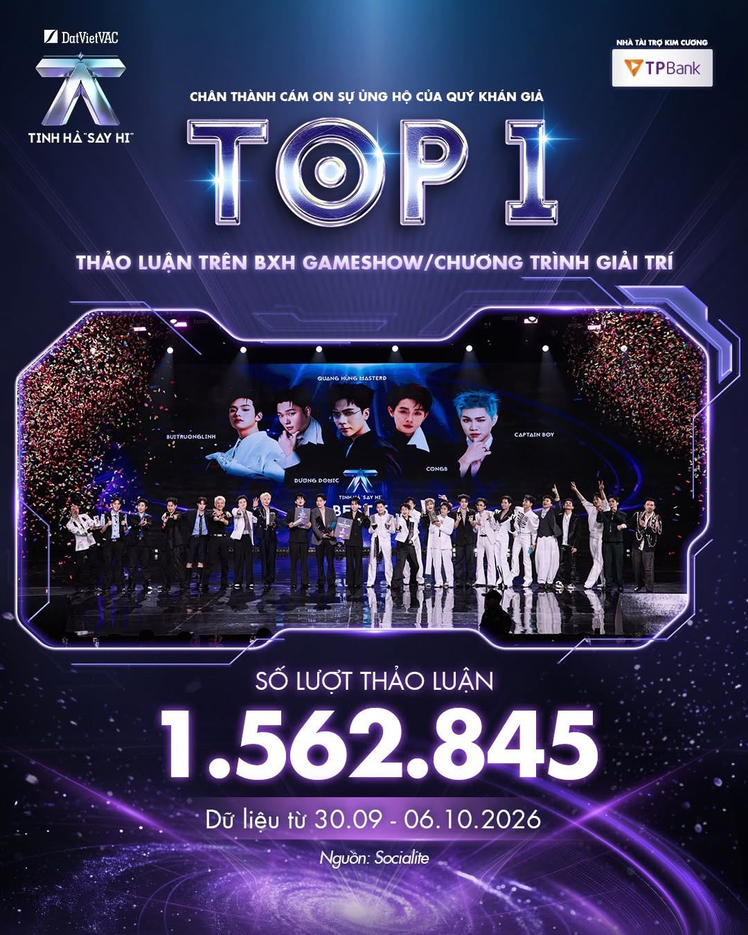 Trước thềm Concert 'Tinh hà 'Say Hi' – Hẹn giữa Tinh hà', nhìn lại loạt thành tích vô tiền khoáng hậu