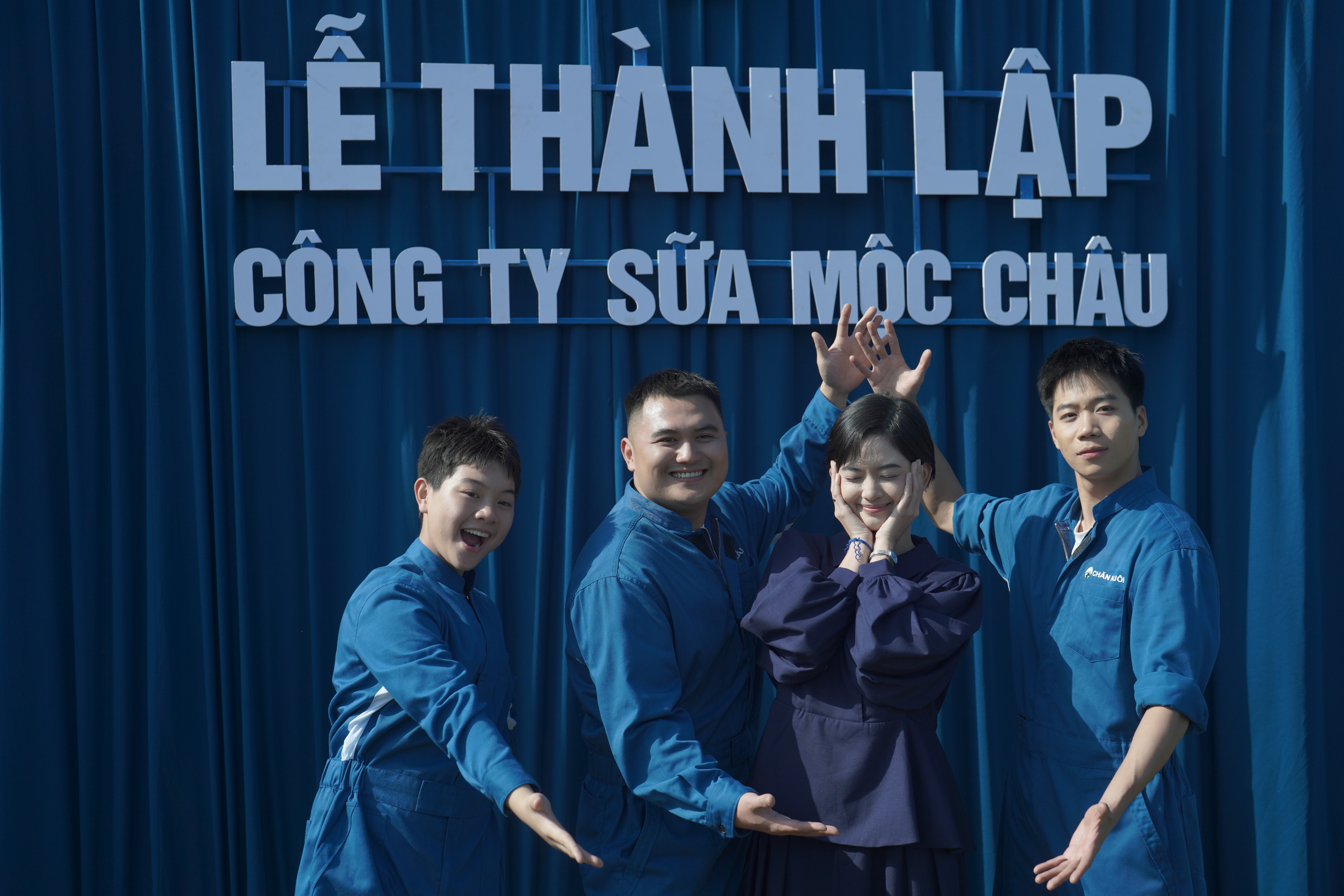 Huy Tít liều lĩnh làm bố ở tuổi 24 trong phim điện ảnh 'Bò sữa bay'