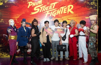 Anh tài Duy Nhất cùng dàn tuyển thủ Esports đổ bộ thảm đỏ 'Phim Street fighter'