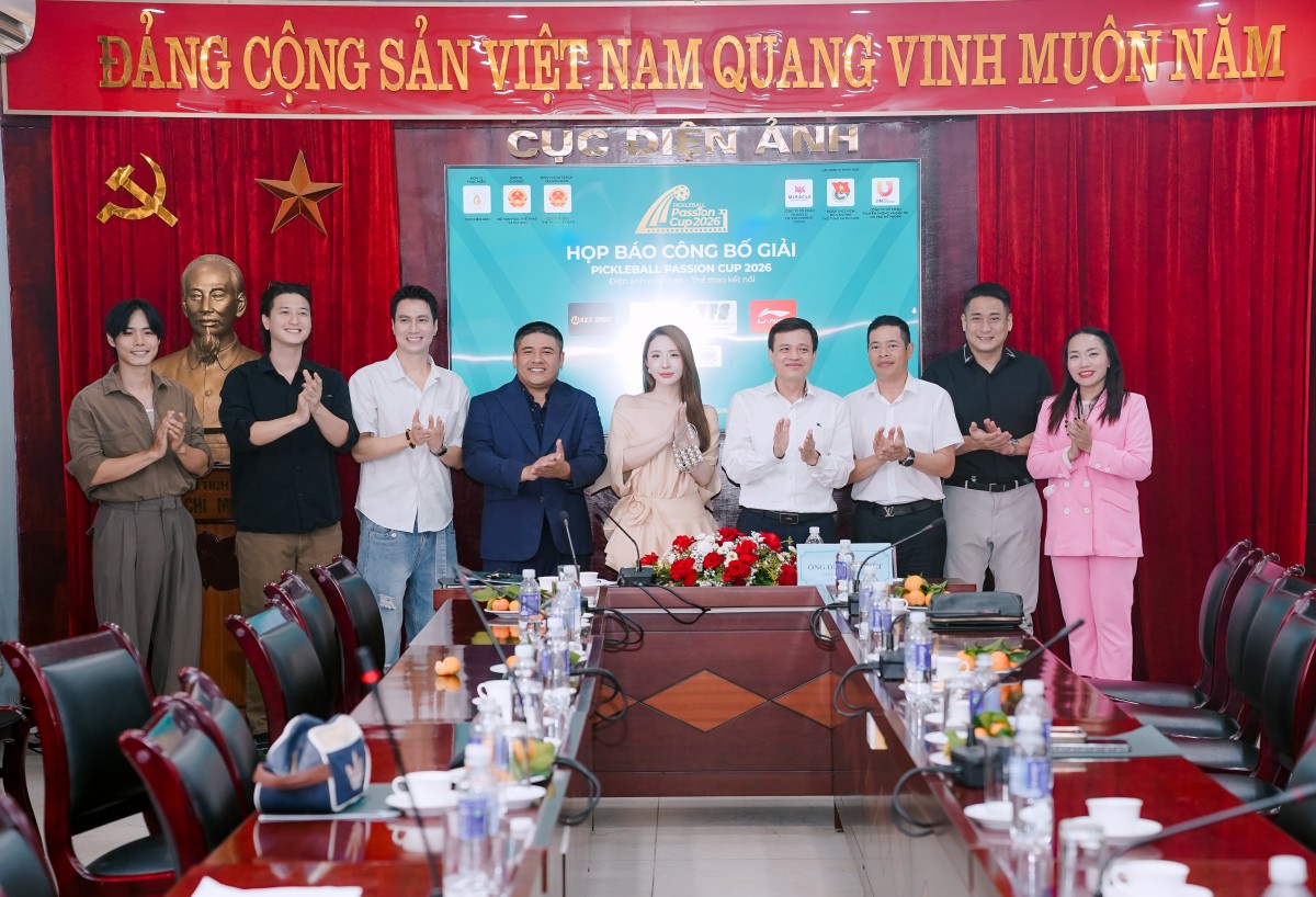 Pickleball Passion Cup 2026: Kết nối điện ảnh và thể thao