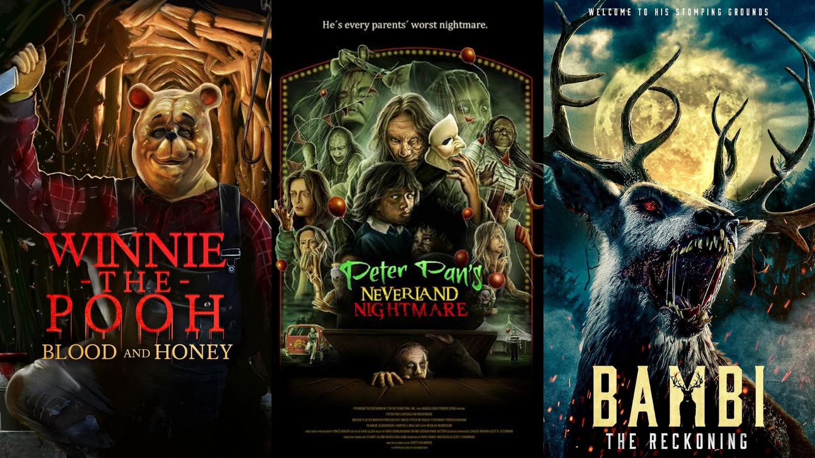 Vũ trụ kinh dị đứng sau 'Winnie-the-Pooh: Blood and Honey' lần đầu đổ bộ rạp Việt với 'Bambi: Lãnh địa săn mồi'