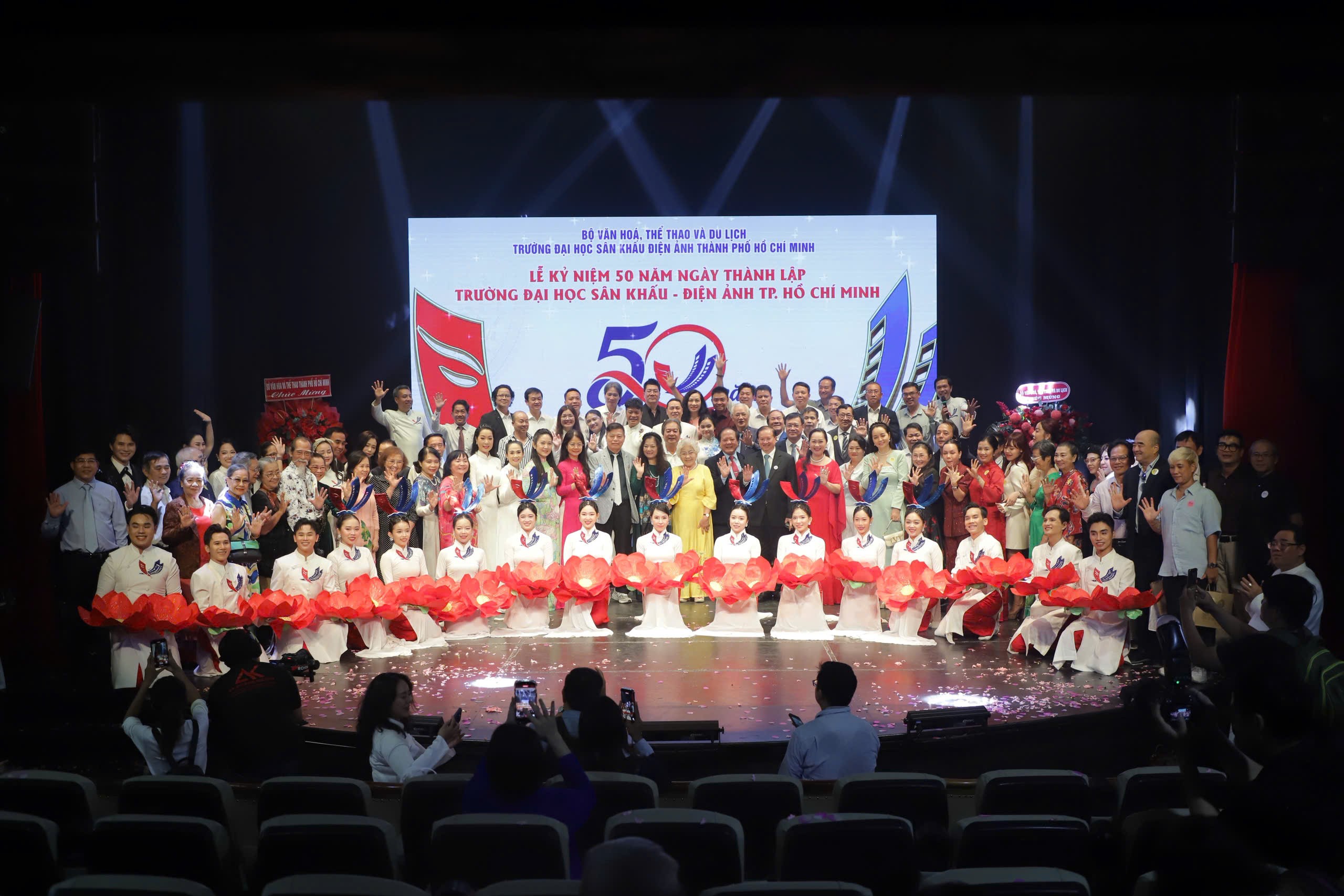 Trường Đại học Sân khấu - Điện ảnh TP. Hồ Chí Minh: 50 năm gìn giữ bản sắc, đào tạo tài năng và kiến tạo những giá trị nghệ thuật