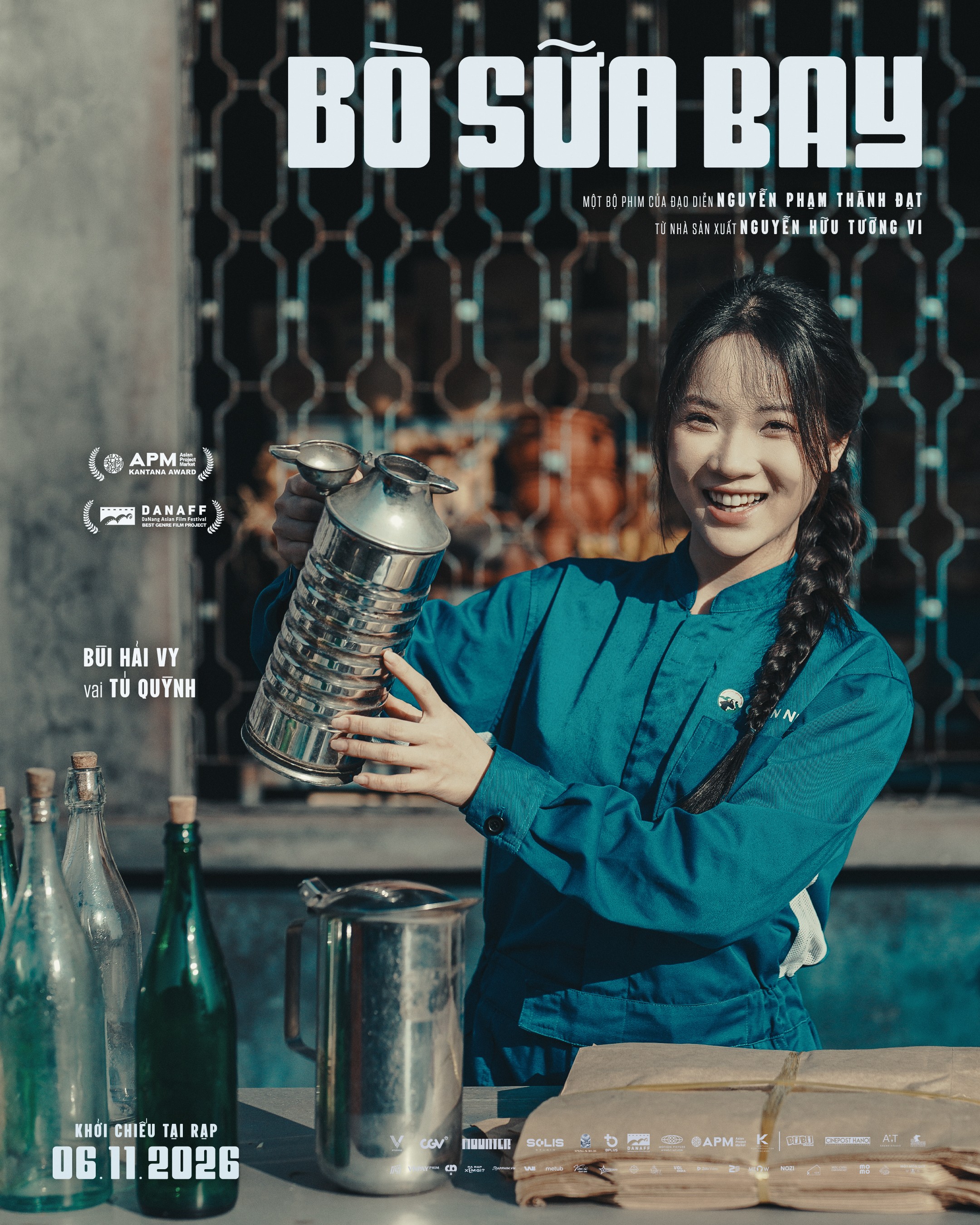 Nguyễn Hùng, Võ Điền Gia Huy, Huy Tít hé lộ cá tính nhân vật trong bộ poster phim 'Bò sữa bay'