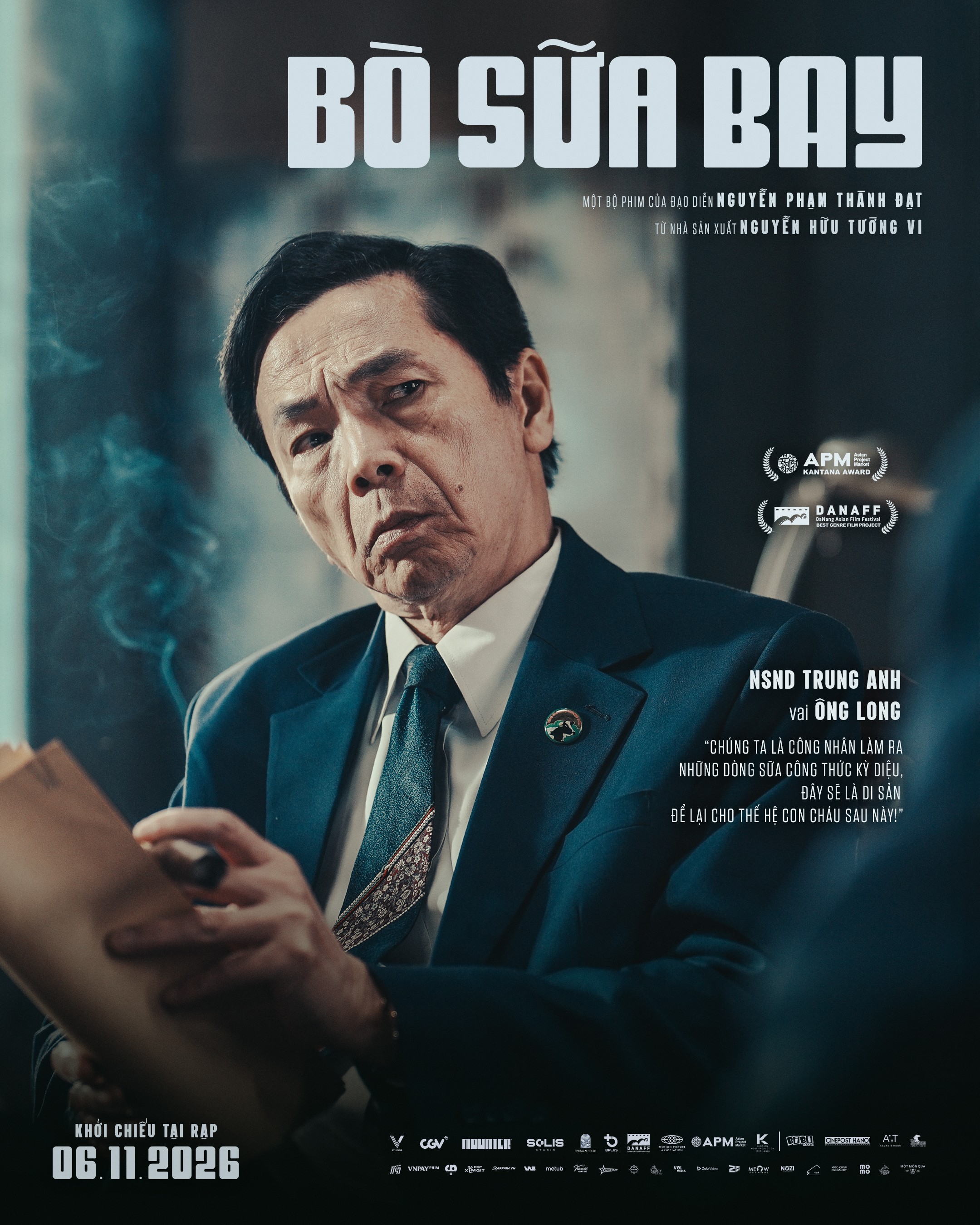 Nguyễn Hùng, Võ Điền Gia Huy, Huy Tít hé lộ cá tính nhân vật trong bộ poster phim 'Bò sữa bay'
