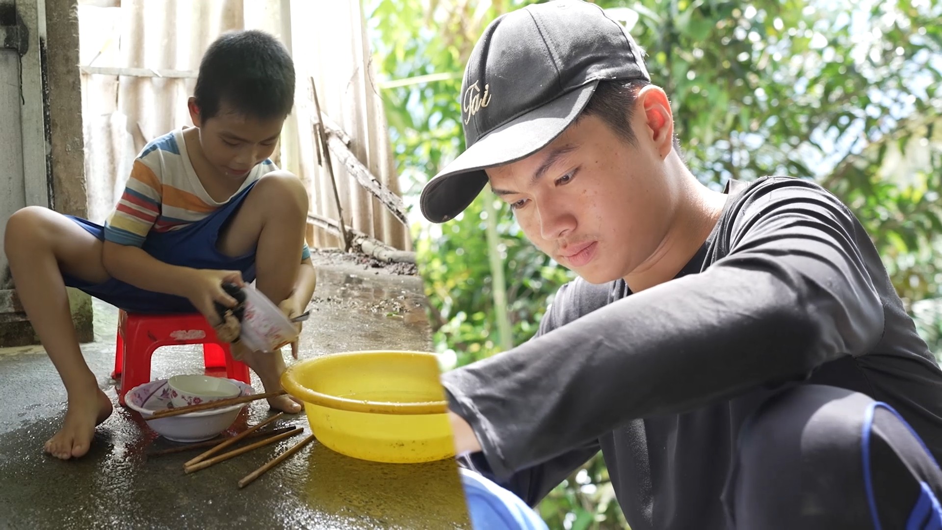 'Mái ấm gia đình Việt': MC Đại Nghĩa nghẹn ngào, Rapper Gill, DatKaa xúc động trước hai em nhỏ mồ côi, sớm chịu nhiều thiệt thòi trong cuộc sống