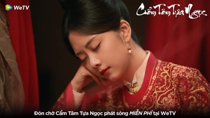 'Cẩm Tâm Tựa Ngọc' chuẩn bị lên sóng, Đàm Tùng Vận và Chung Hán Lương lộ cảnh khóa môi